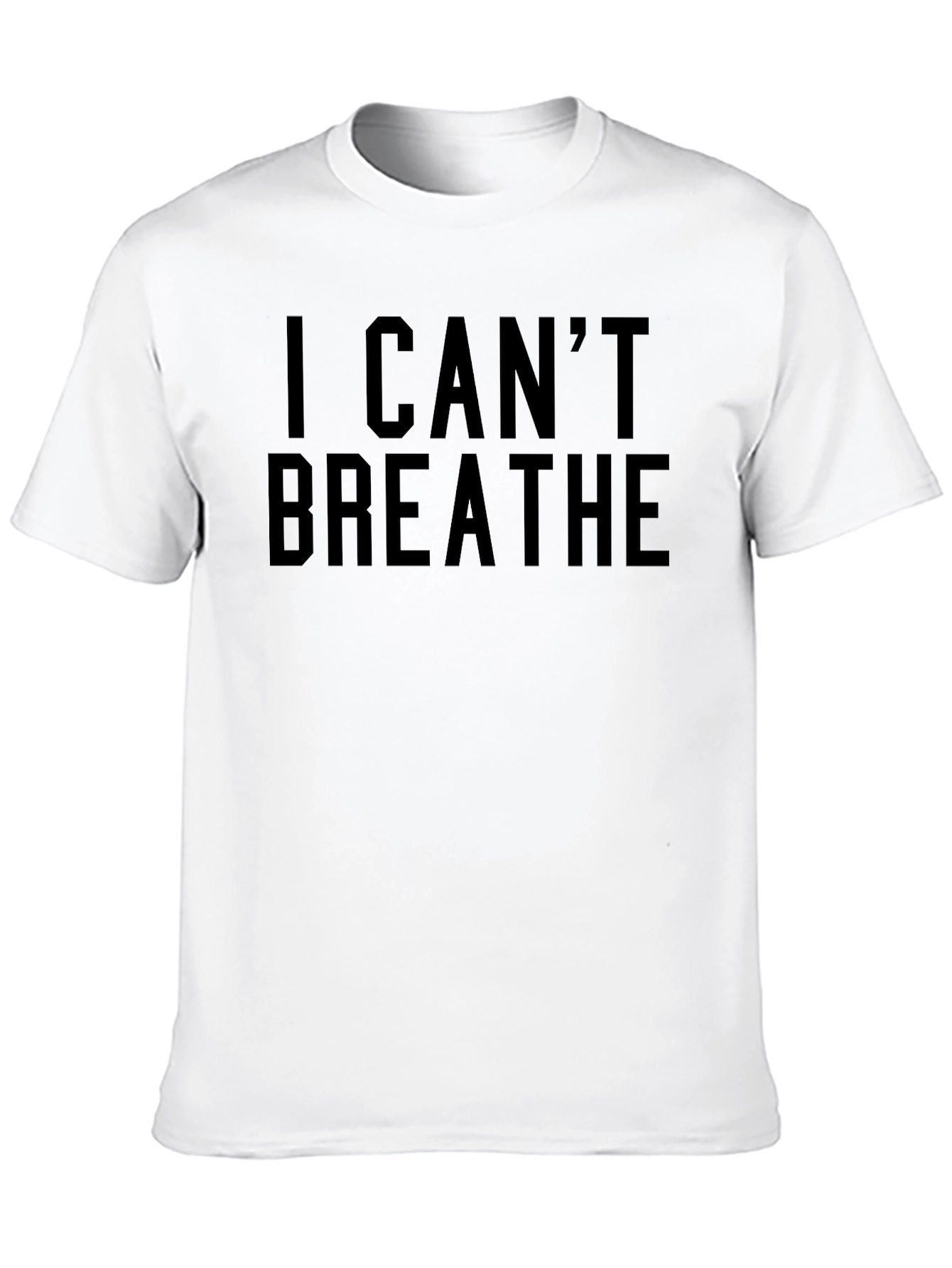 Black I Can't Breathe Graphic Tee view 10