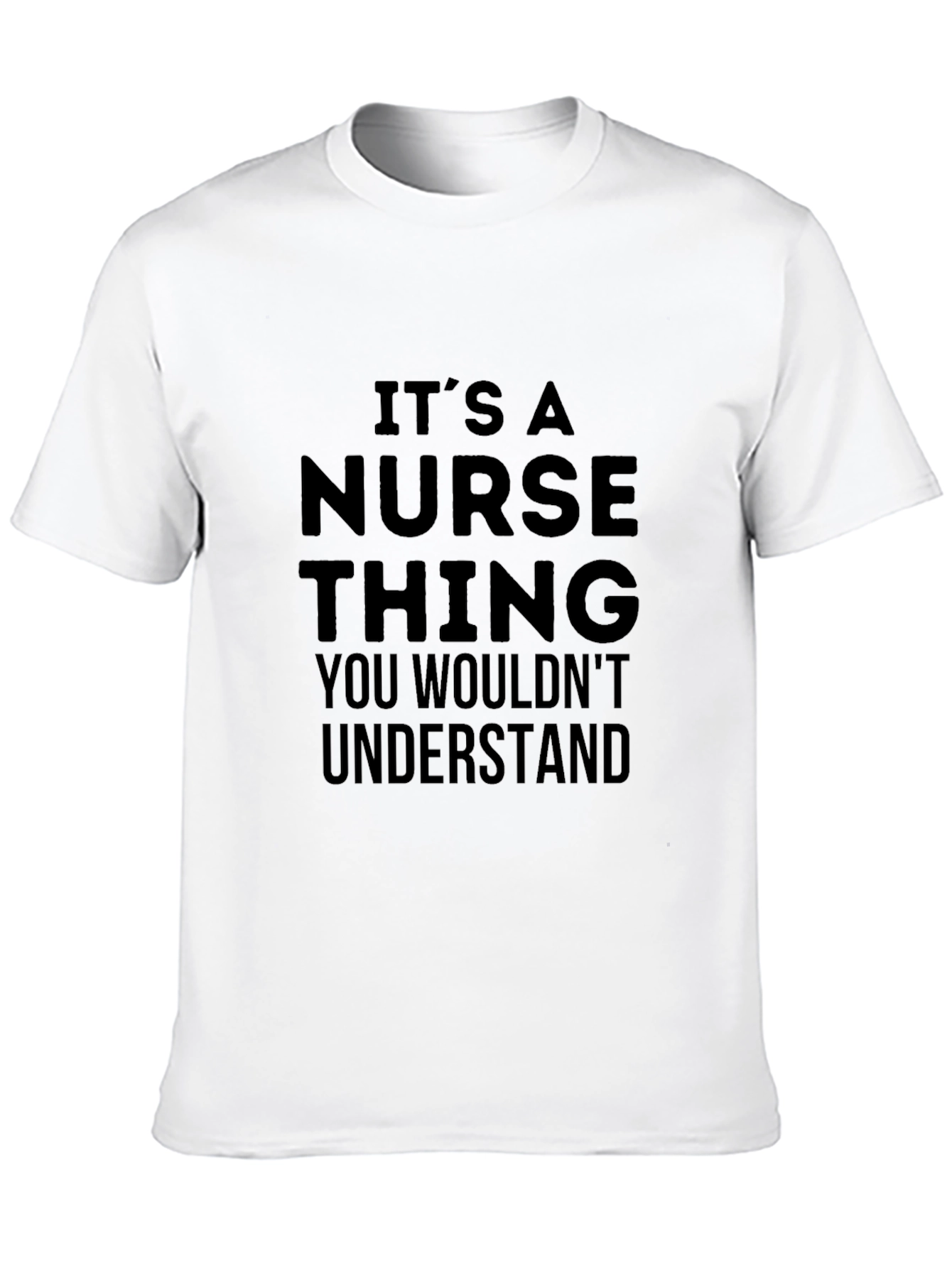 Black It's A Nurse Thing T-Shirt - Unisex view 10