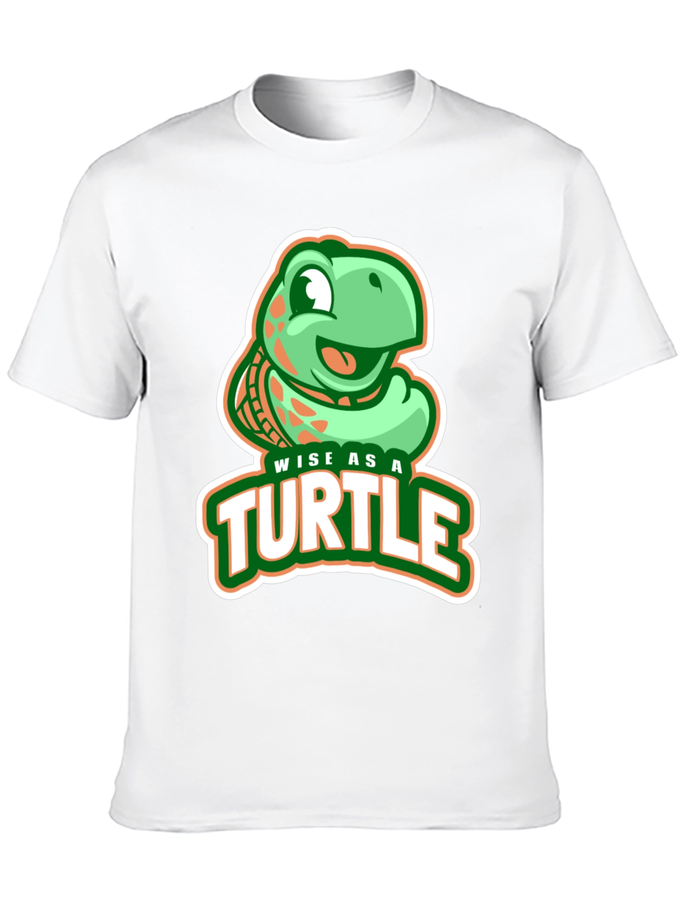 Black Wise as a Turtle Graphic T-Shirt view 10