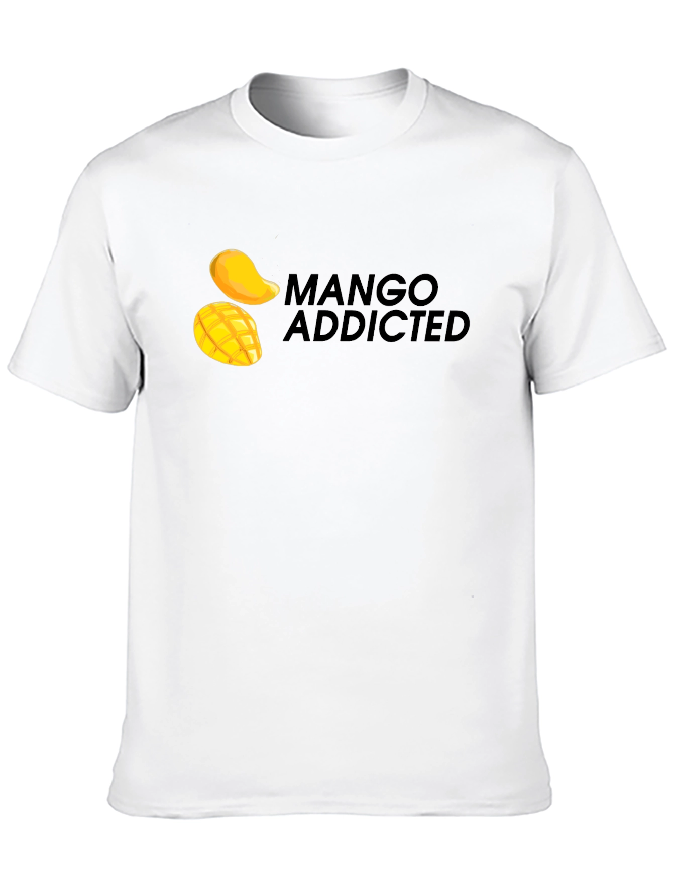 Black Mango Addicted Black T-Shirt view 10