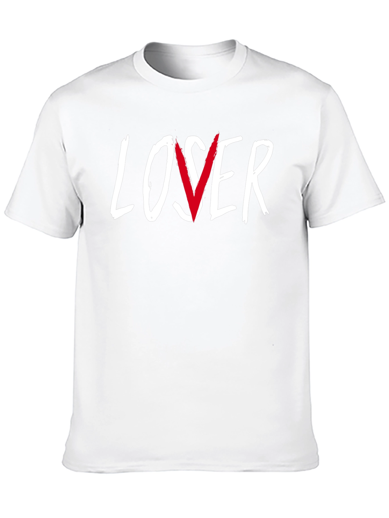 Black Loser/Lover Graphic Tee - Stylish Unisex T-Shirt view 10