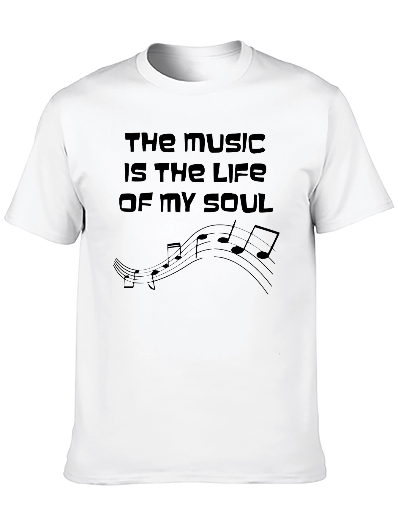 Black Music is the Life of My Soul Graphic Tee view 10