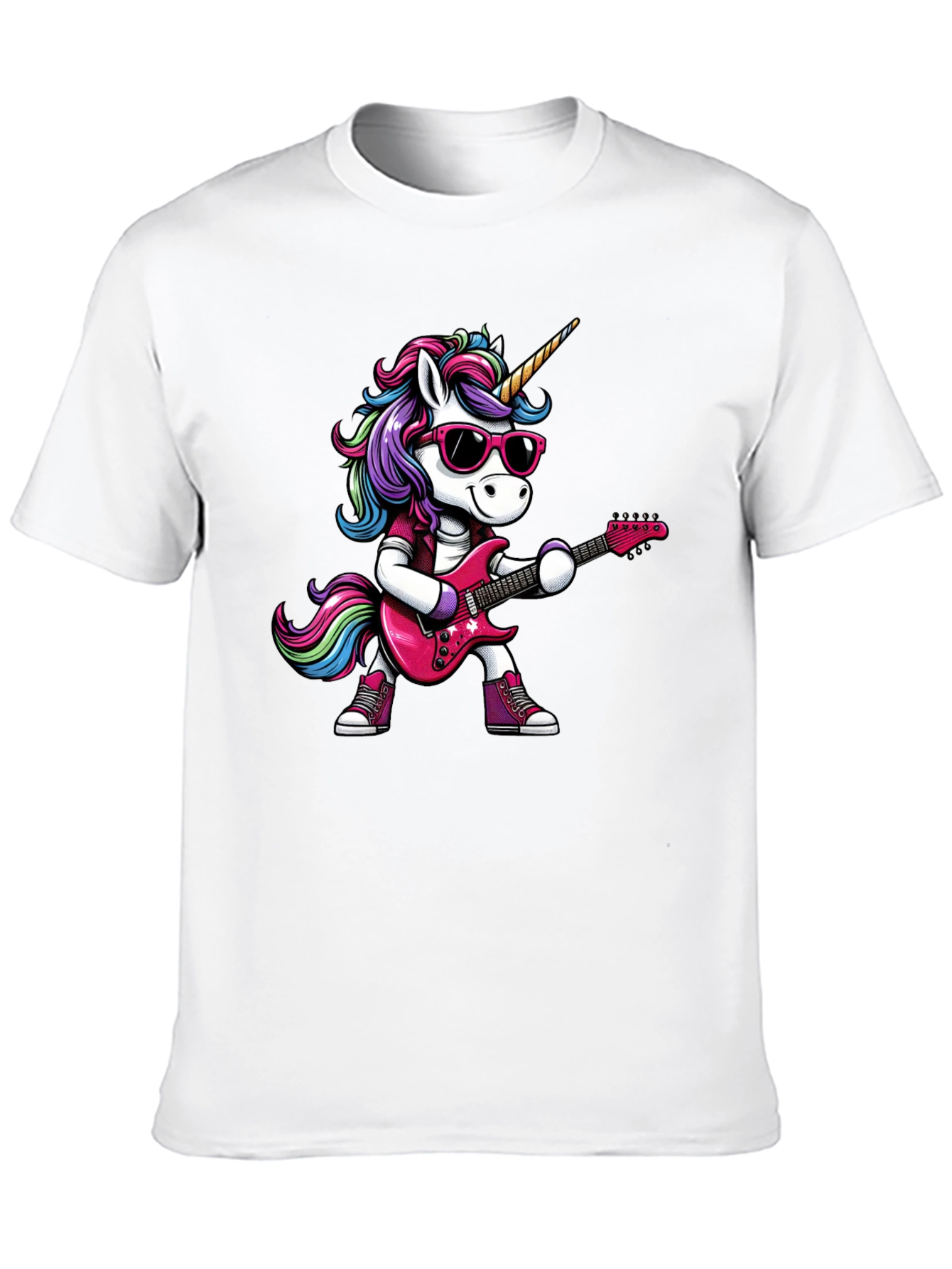 Black Unicorn Rocker T-Shirt view 10