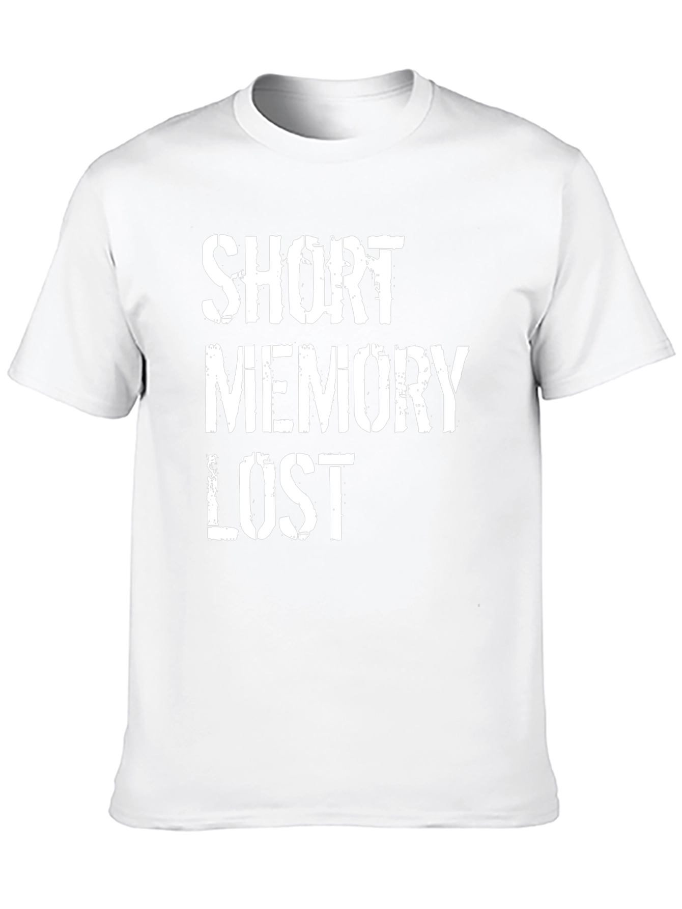 Black Short Memory Lost Graphic Tee - Black view 10