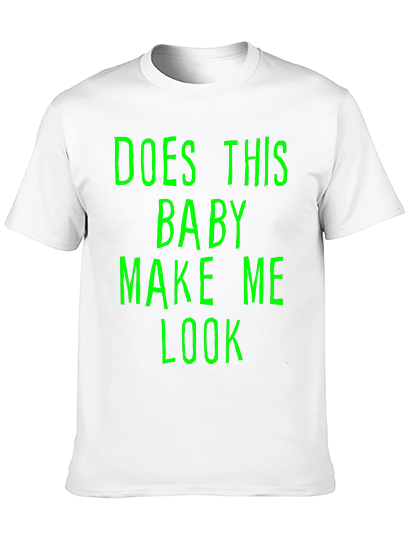 Black Funny Baby T-Shirt - Does This Baby Make Me Look... view 10