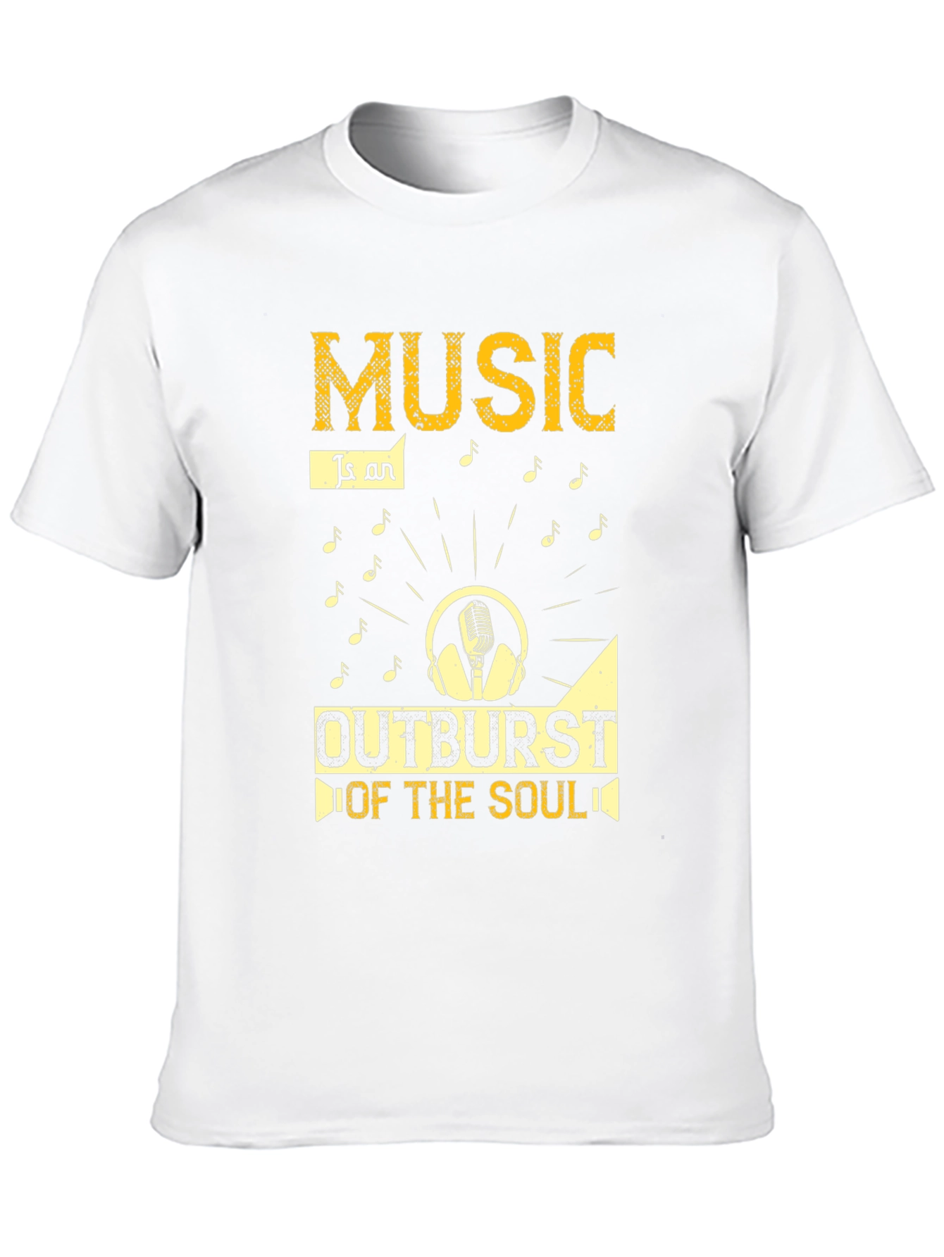 Black Music Outburst of the Soul Black T-Shirt view 10