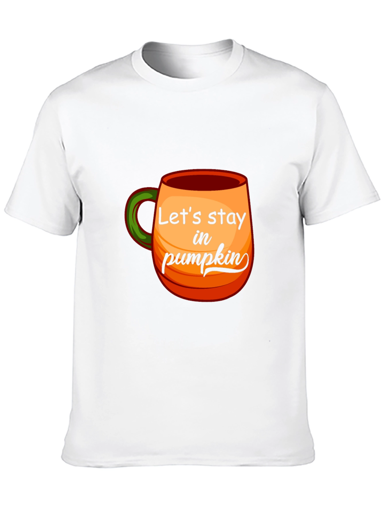 Black Stay In Pumpkin Black T-Shirt view 10