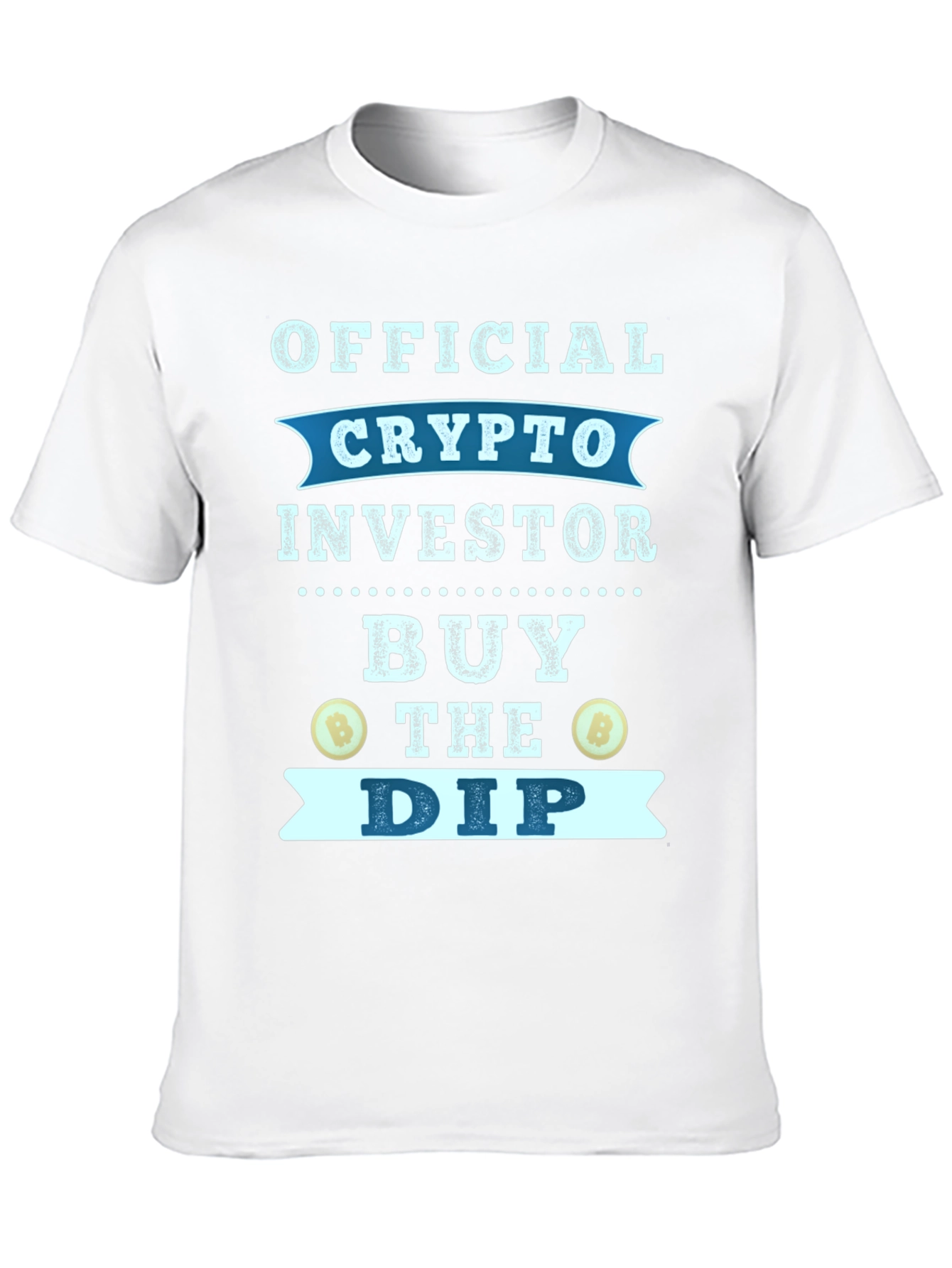 Black Official Crypto Investor T-Shirt - Buy the Dip view 10