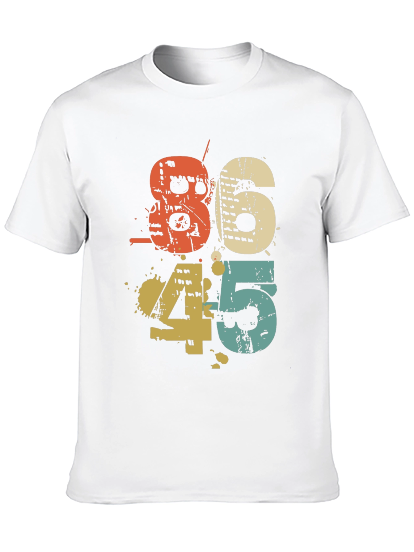 8645 Graphic Tee - Retro Style - 10