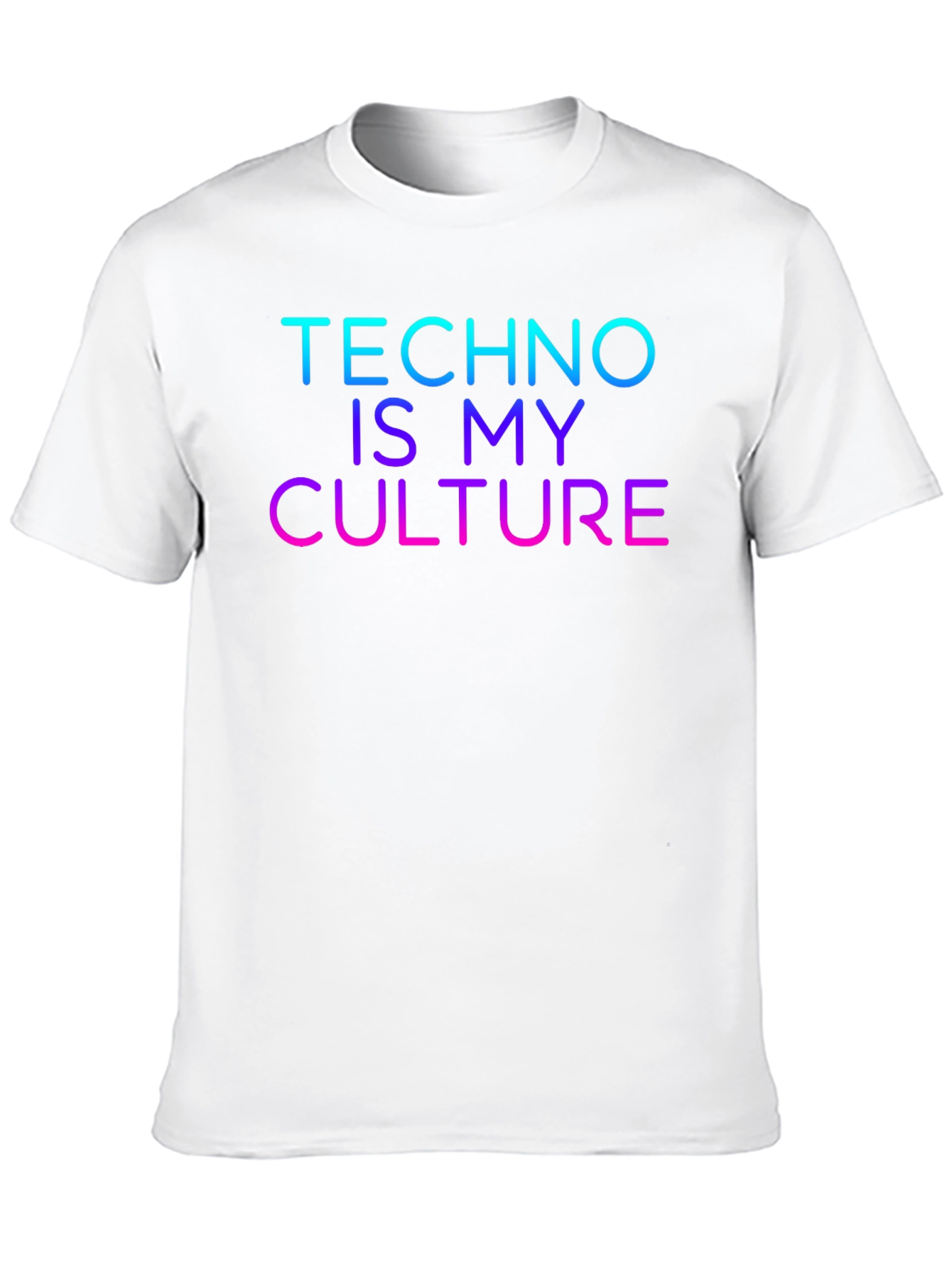 Black Techno Is My Culture Black T-Shirt view 10