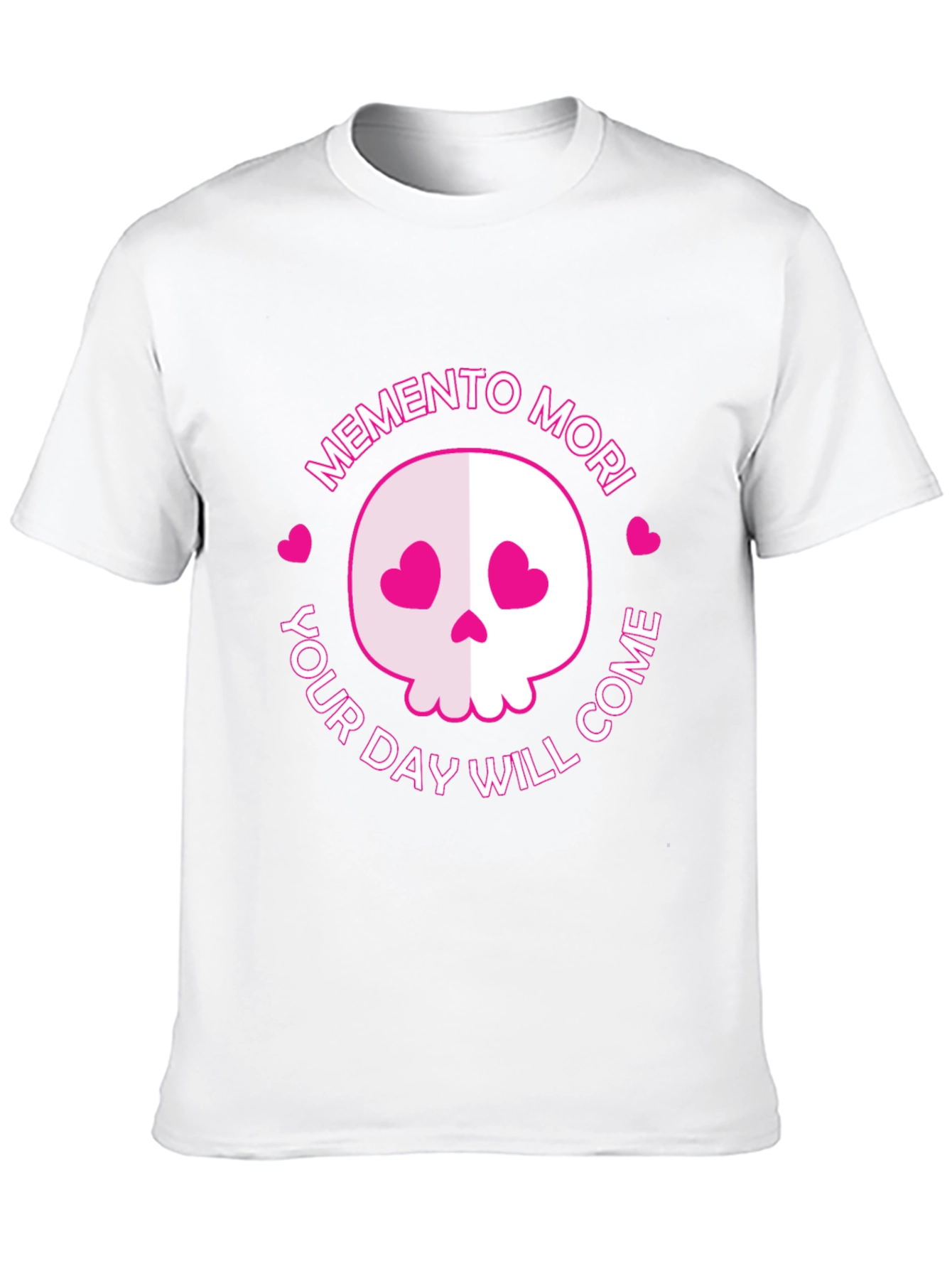 Black Memento Mori Skull Graphic Tee - Black view 10