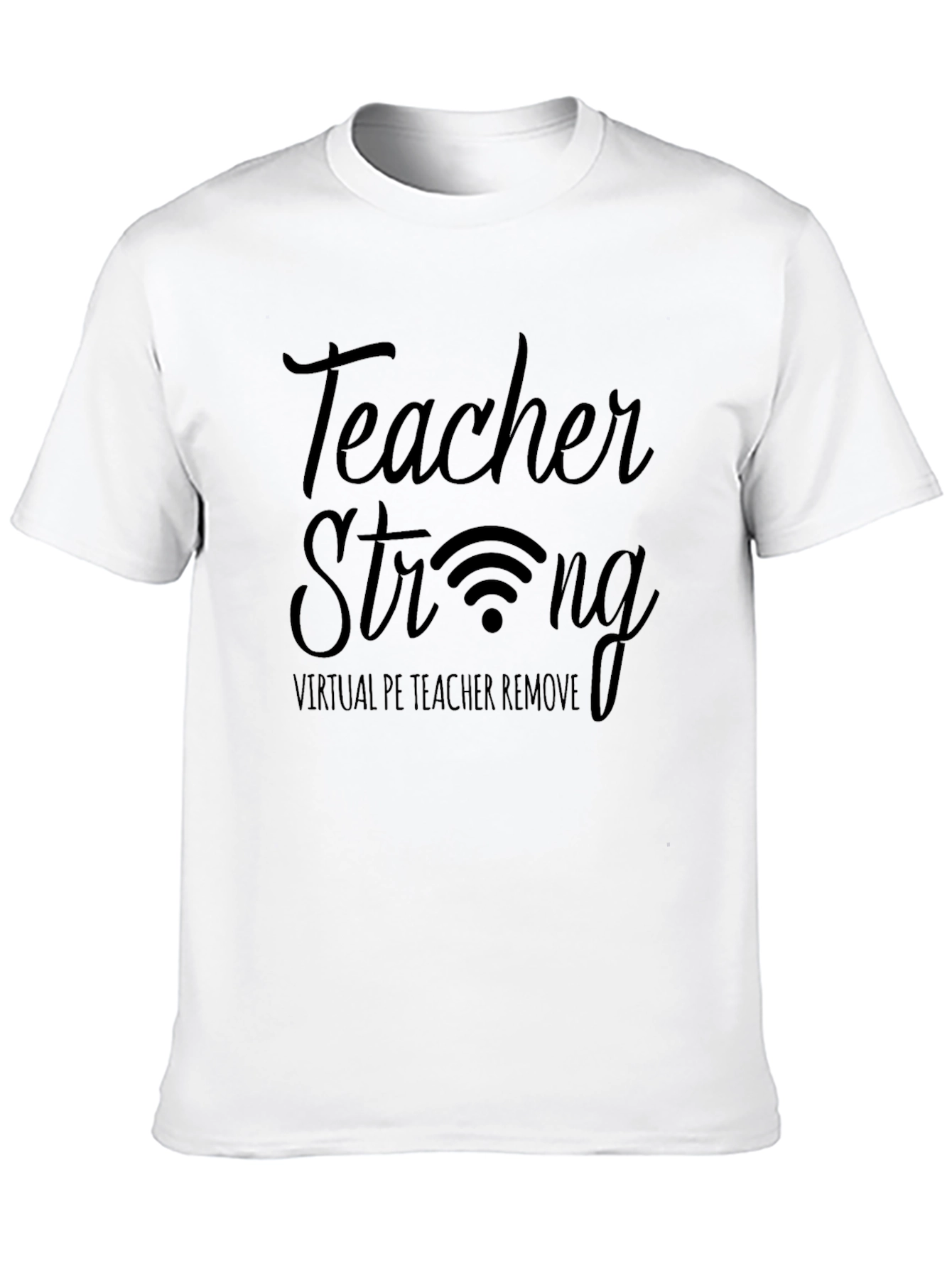 Black Teacher Strong Graphic Tee view 10