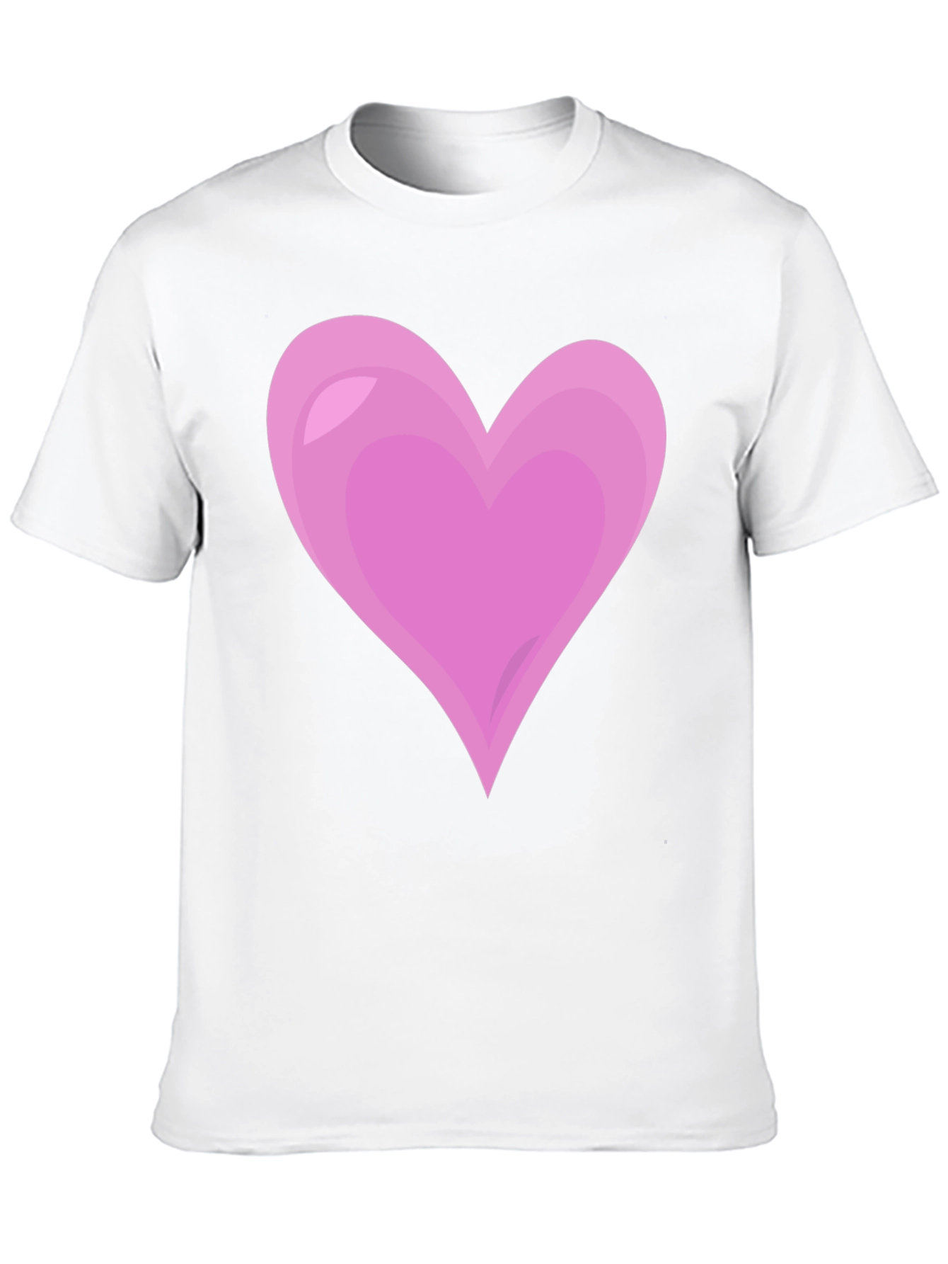 Black Heart Graphic Black T-Shirt - Casual & Stylish view 10