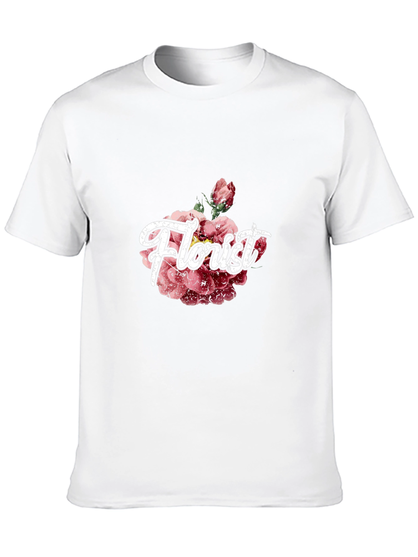 Black Florist Floral Graphic T-Shirt view 10