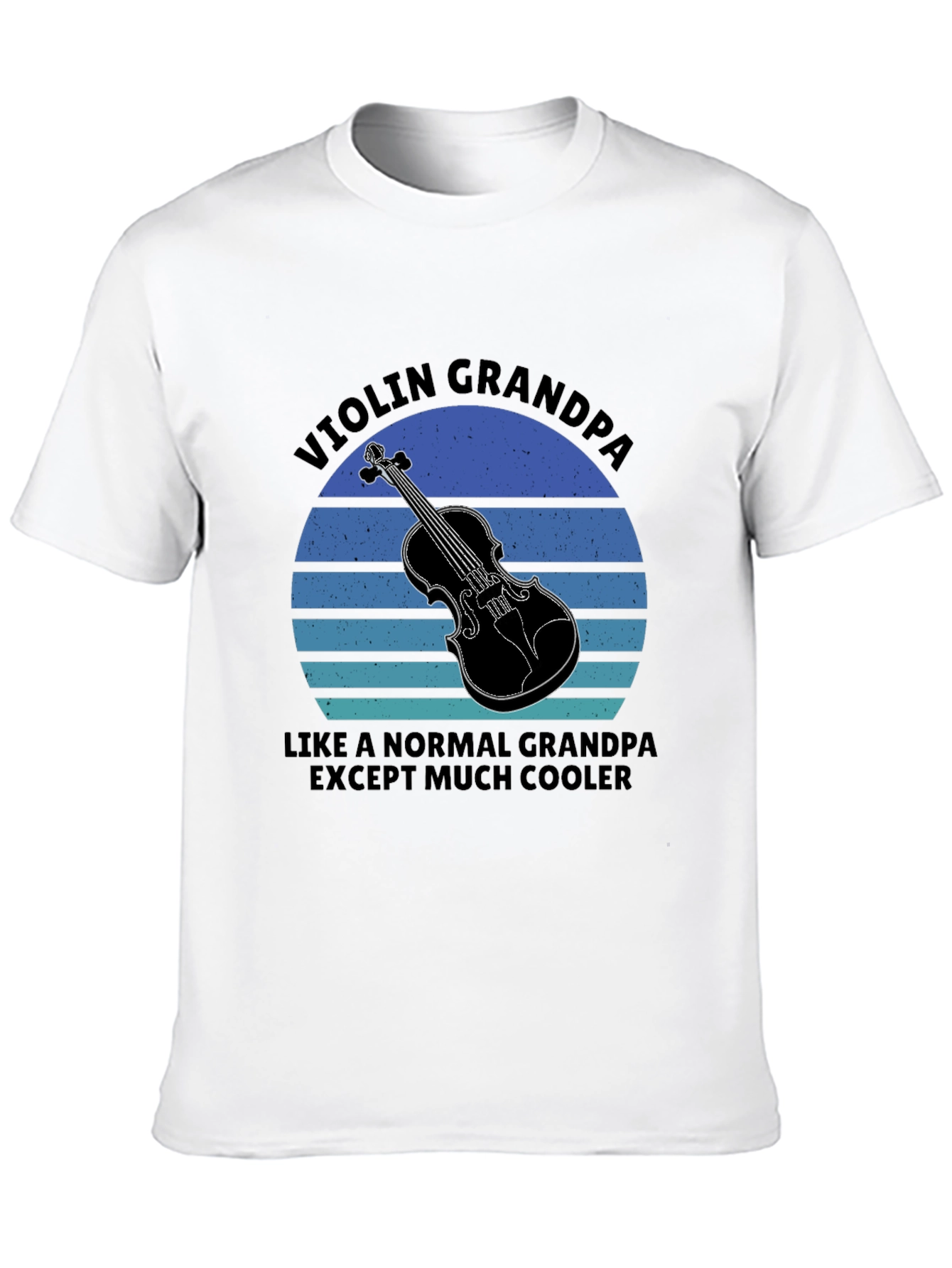 Black Violin Grandpa T-Shirt - Cool Musician Grandfather Tee view 10