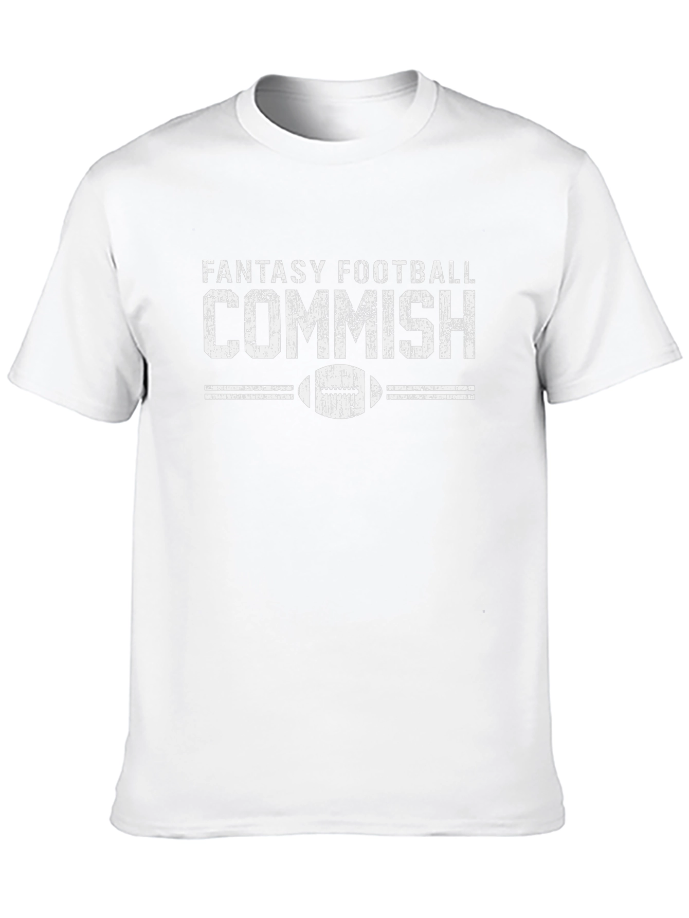 Black Fantasy Football Commish Graphic Tee view 10