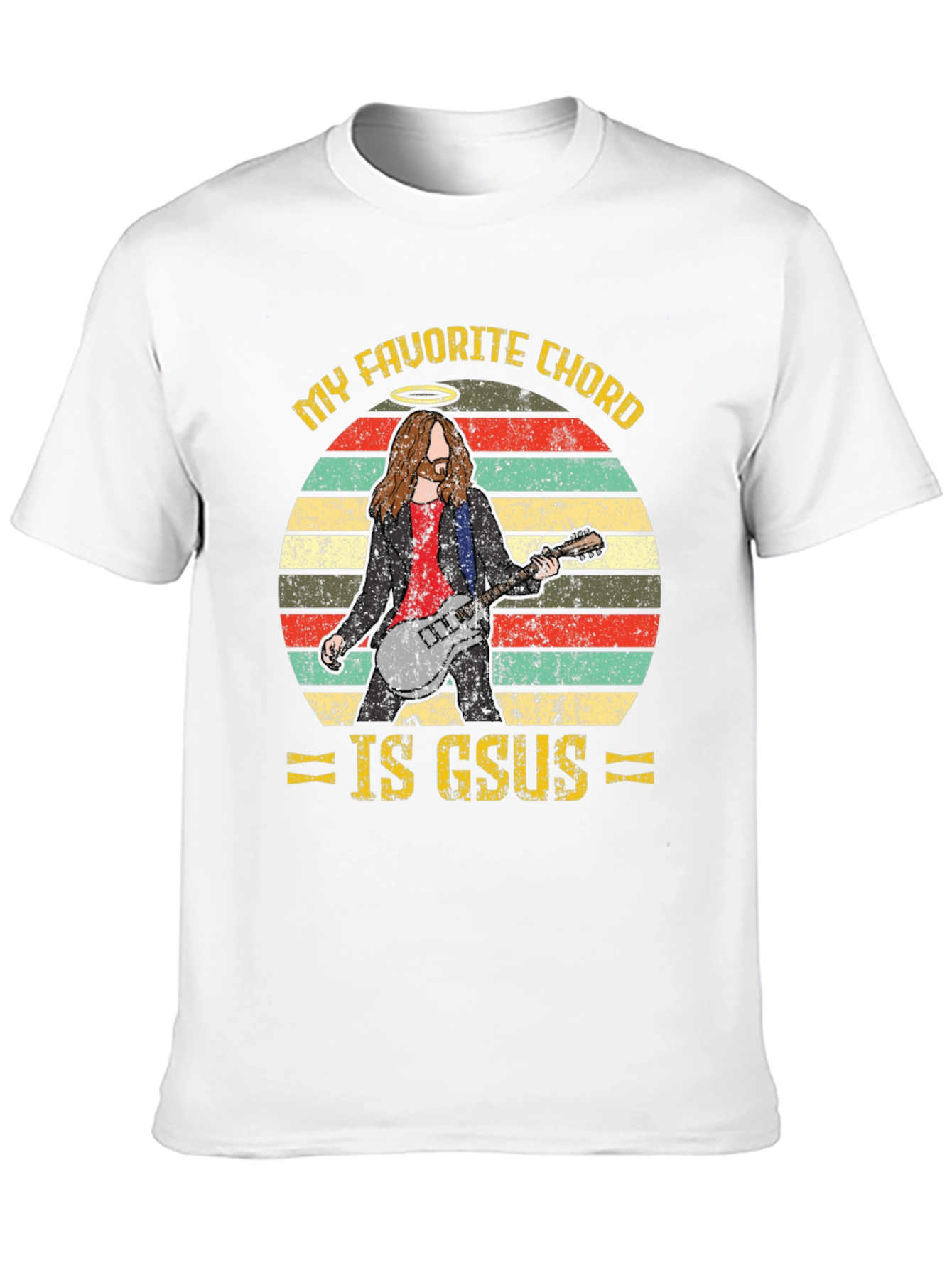 Black My Favorite Chord is GSUS Graphic Tee view 10