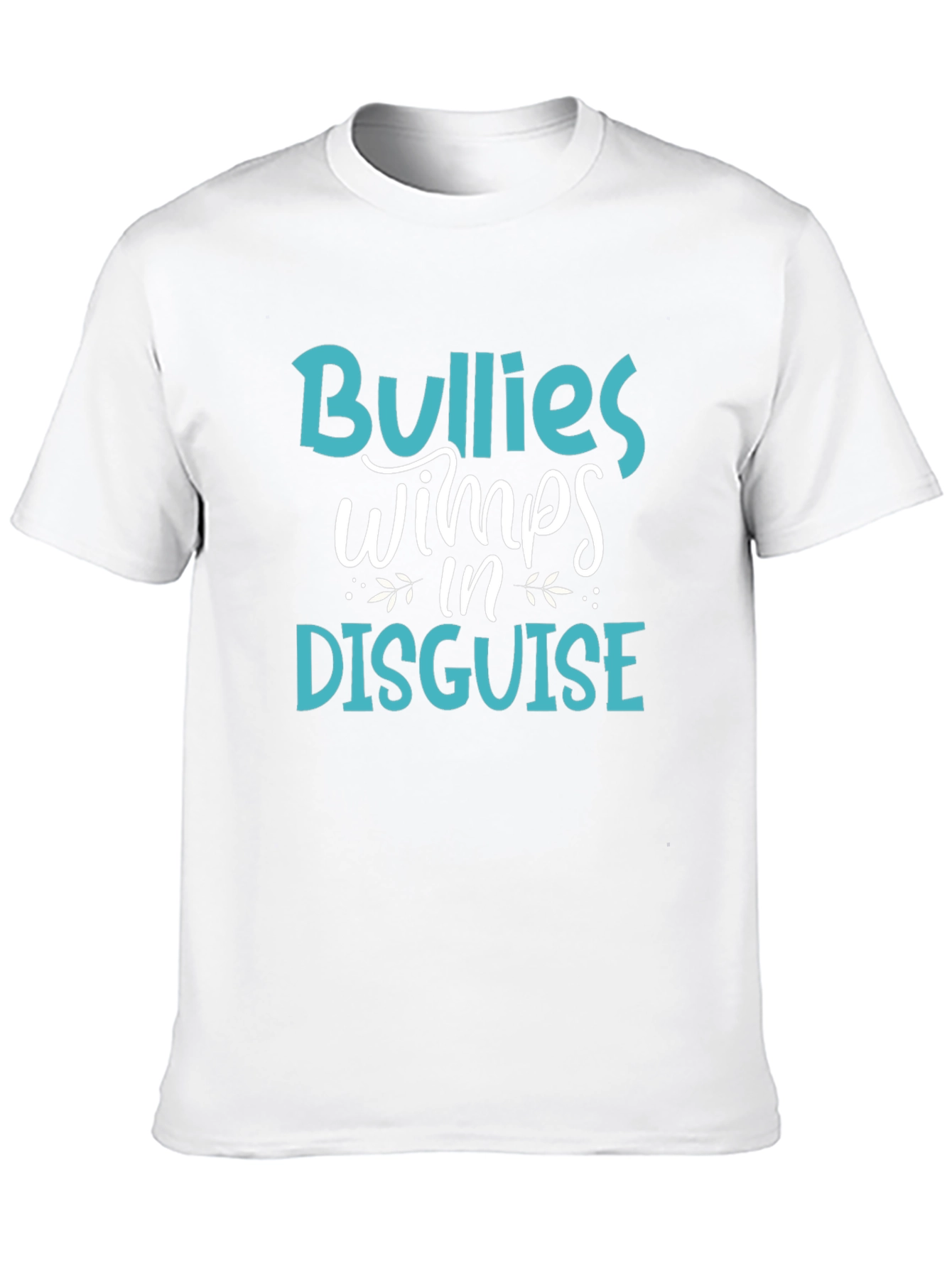 Black Bullies Wimps in Disguise Graphic Tee view 10