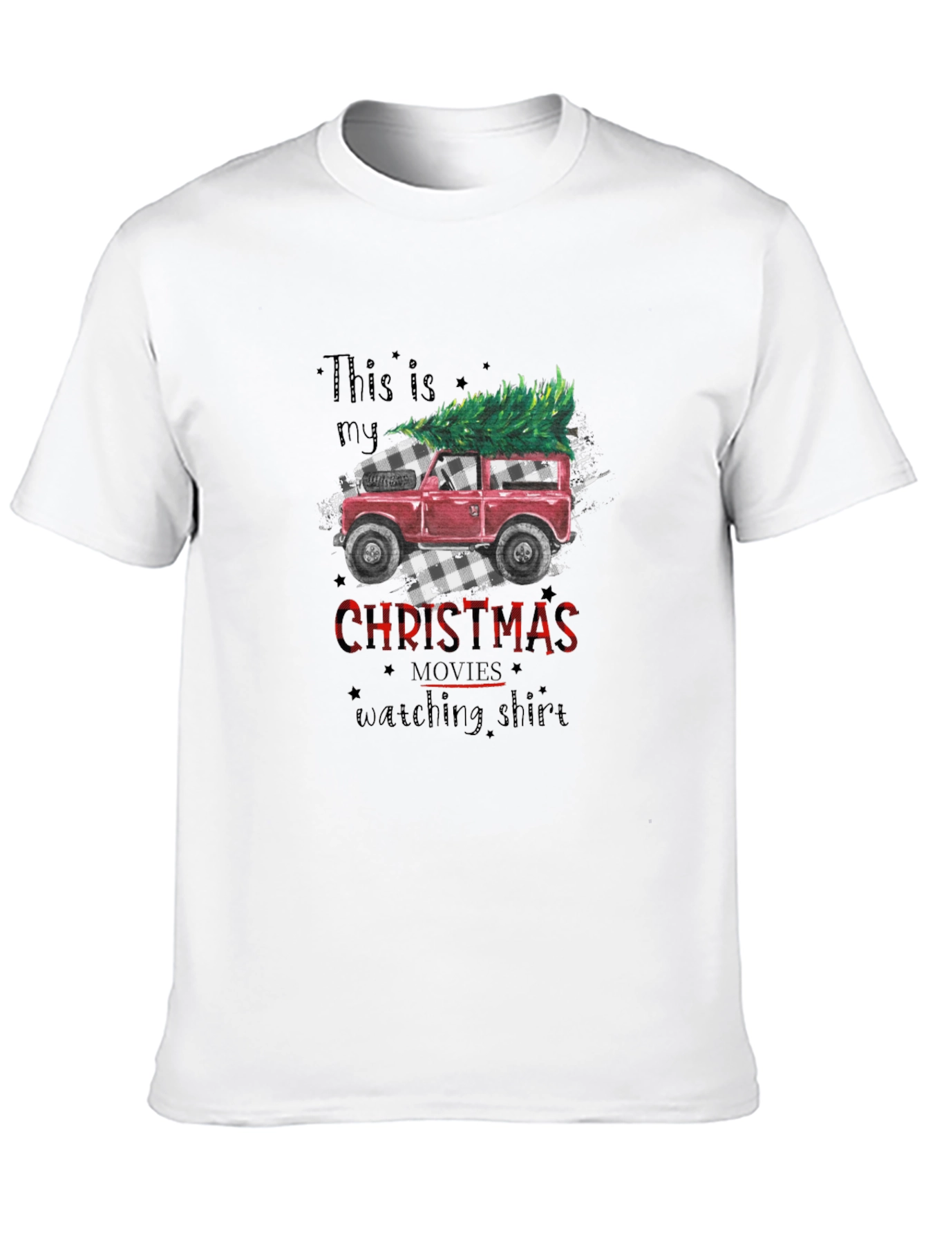 Black Christmas Movie Watching Shirt view 10