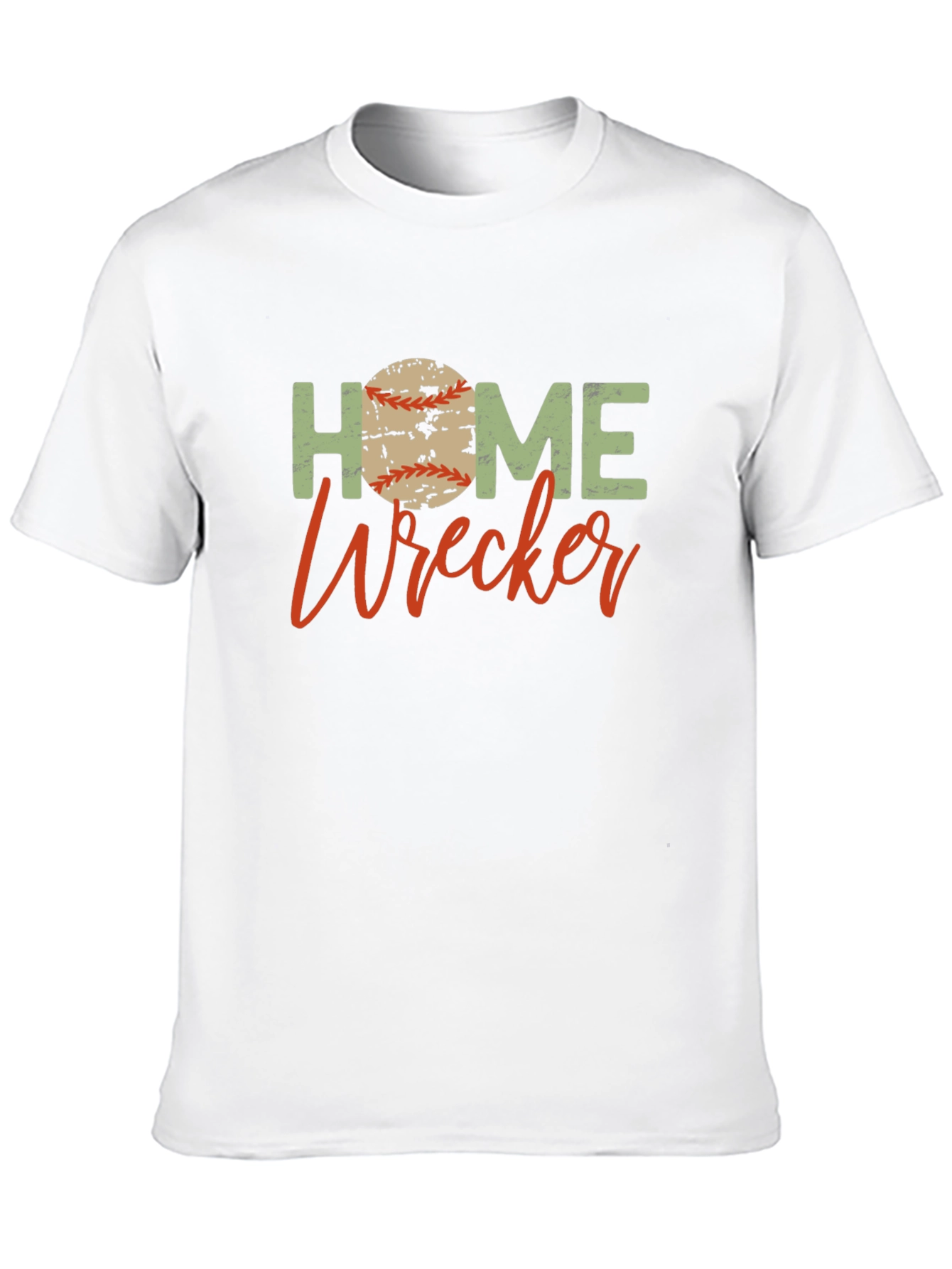 Black Home Wrecker Baseball T-Shirt view 10