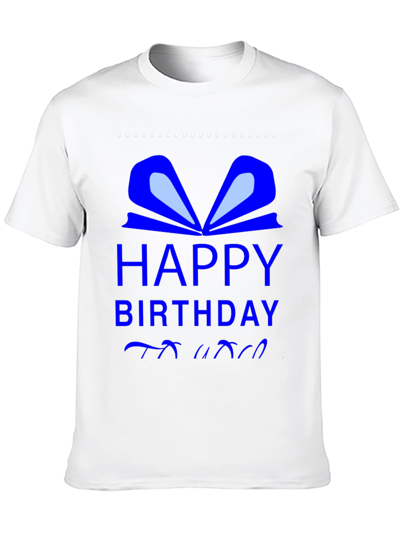 Black Happy Birthday Gift T-Shirt view 10
