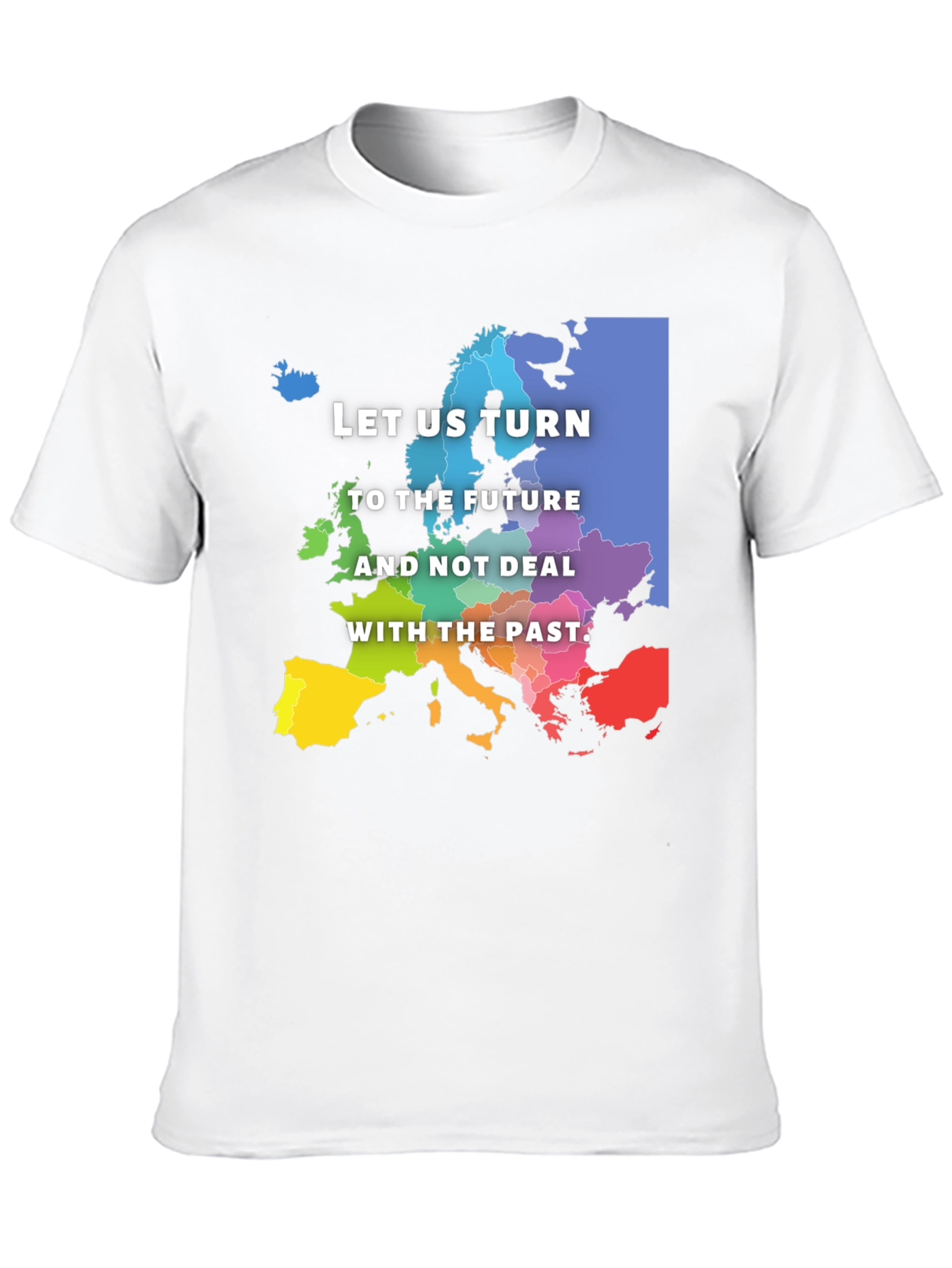 Black Europe Future Black T-Shirt view 10
