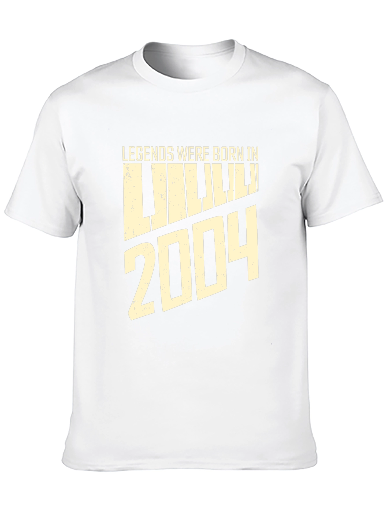 Black Legends Born in 2004 Black T-Shirt view 10