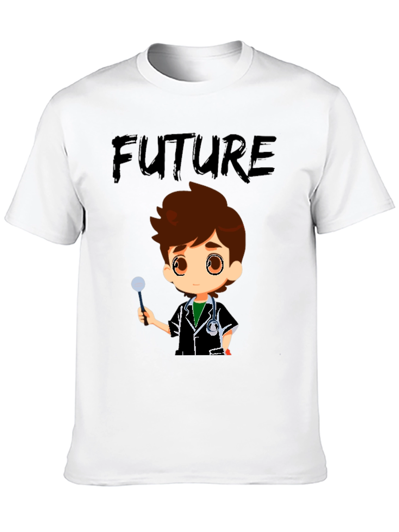 Black Future Doctor T-Shirt view 10