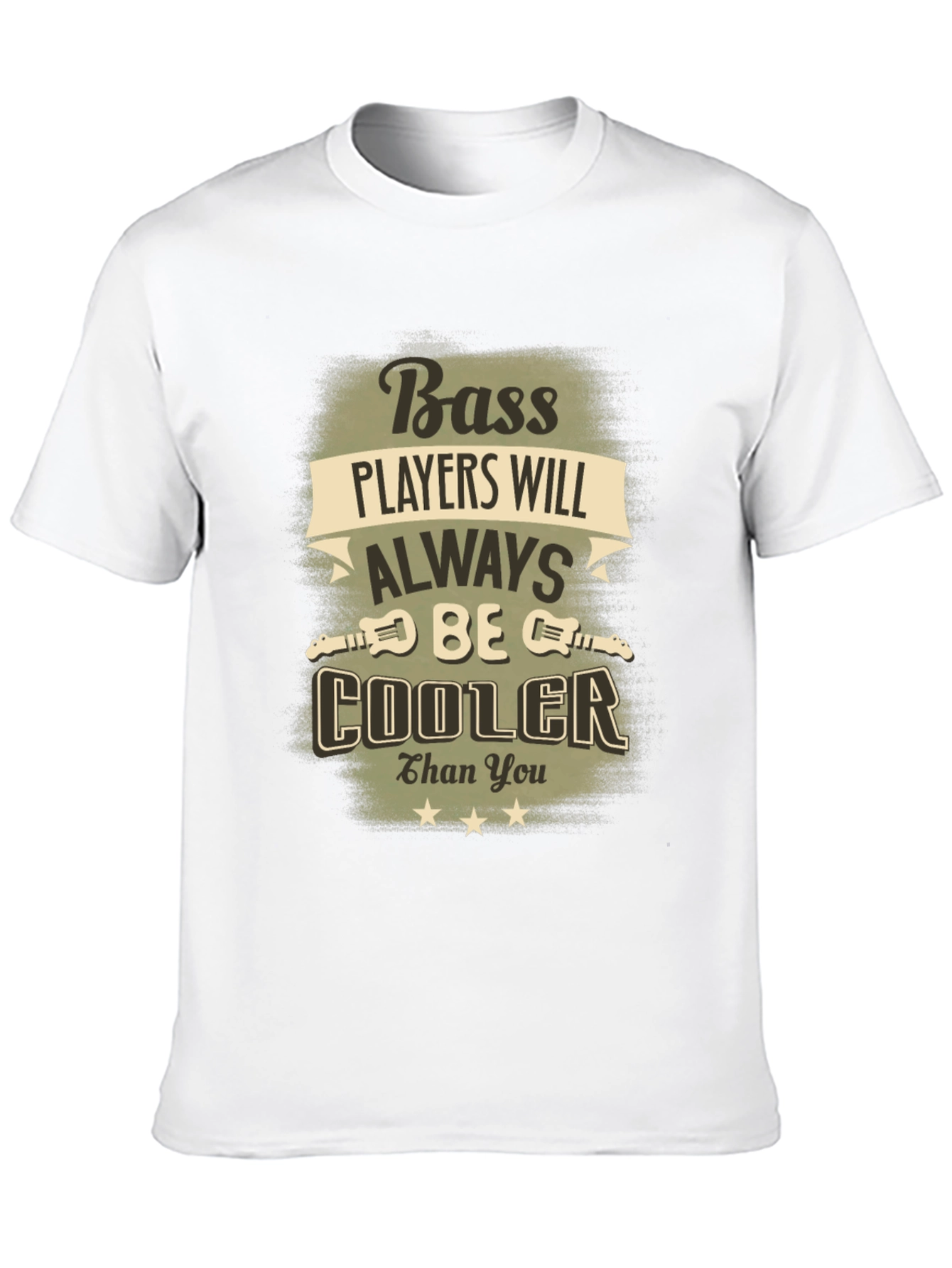 Black Bass Players Will Always Be Cooler T-Shirt view 10