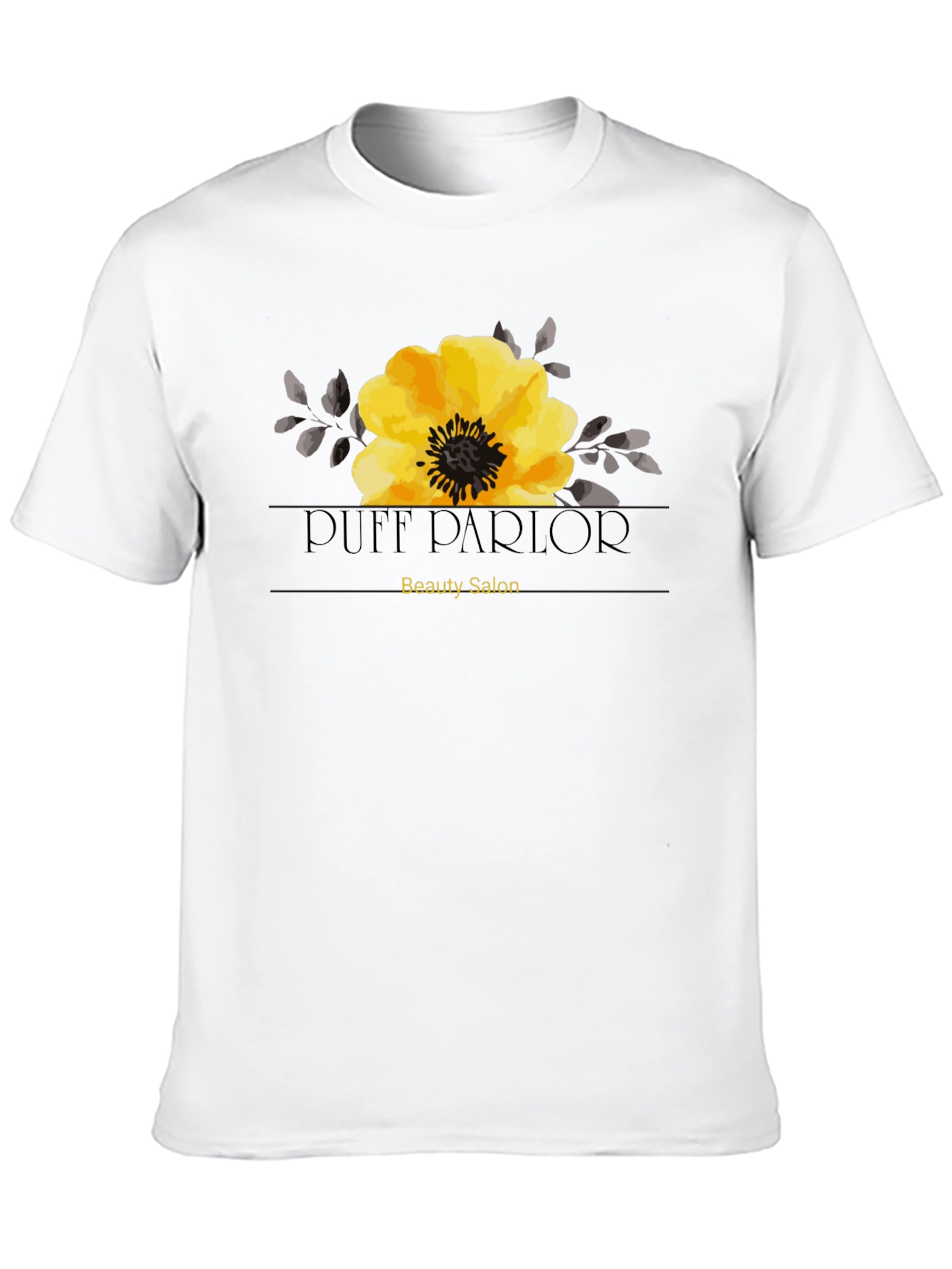 Black Puff Parlor Beauty Salon Graphic T-Shirt view 10