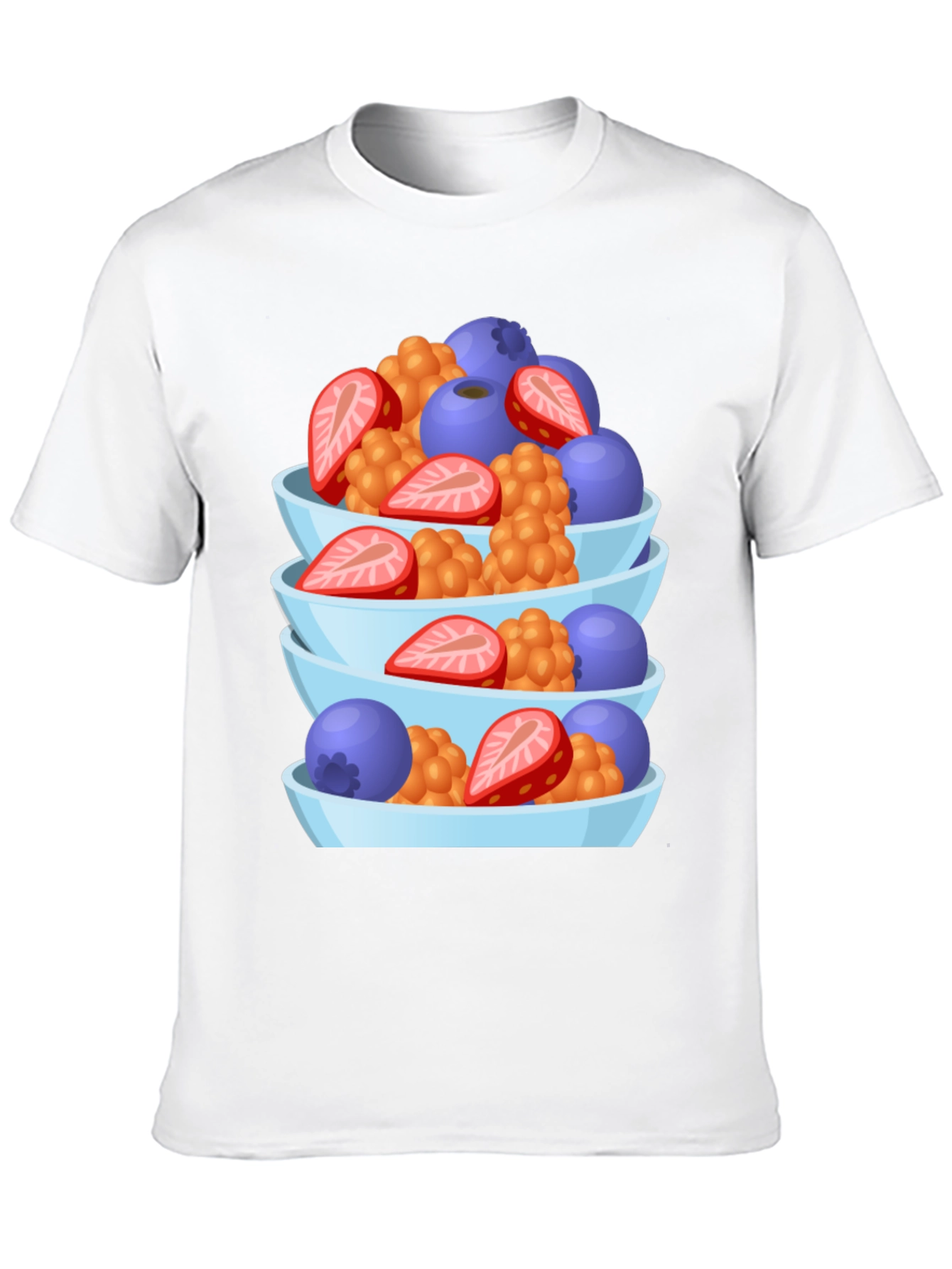 Black Fruit Stack Tee - Stylish & Unique Design! view 10