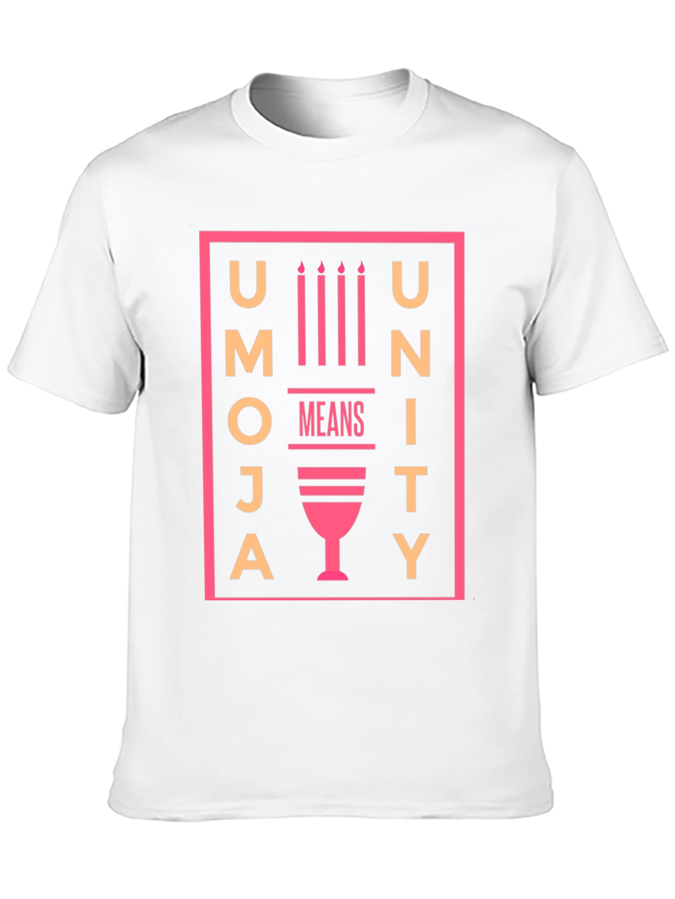 Black Umoja Unity Kwanzaa T-Shirt view 10