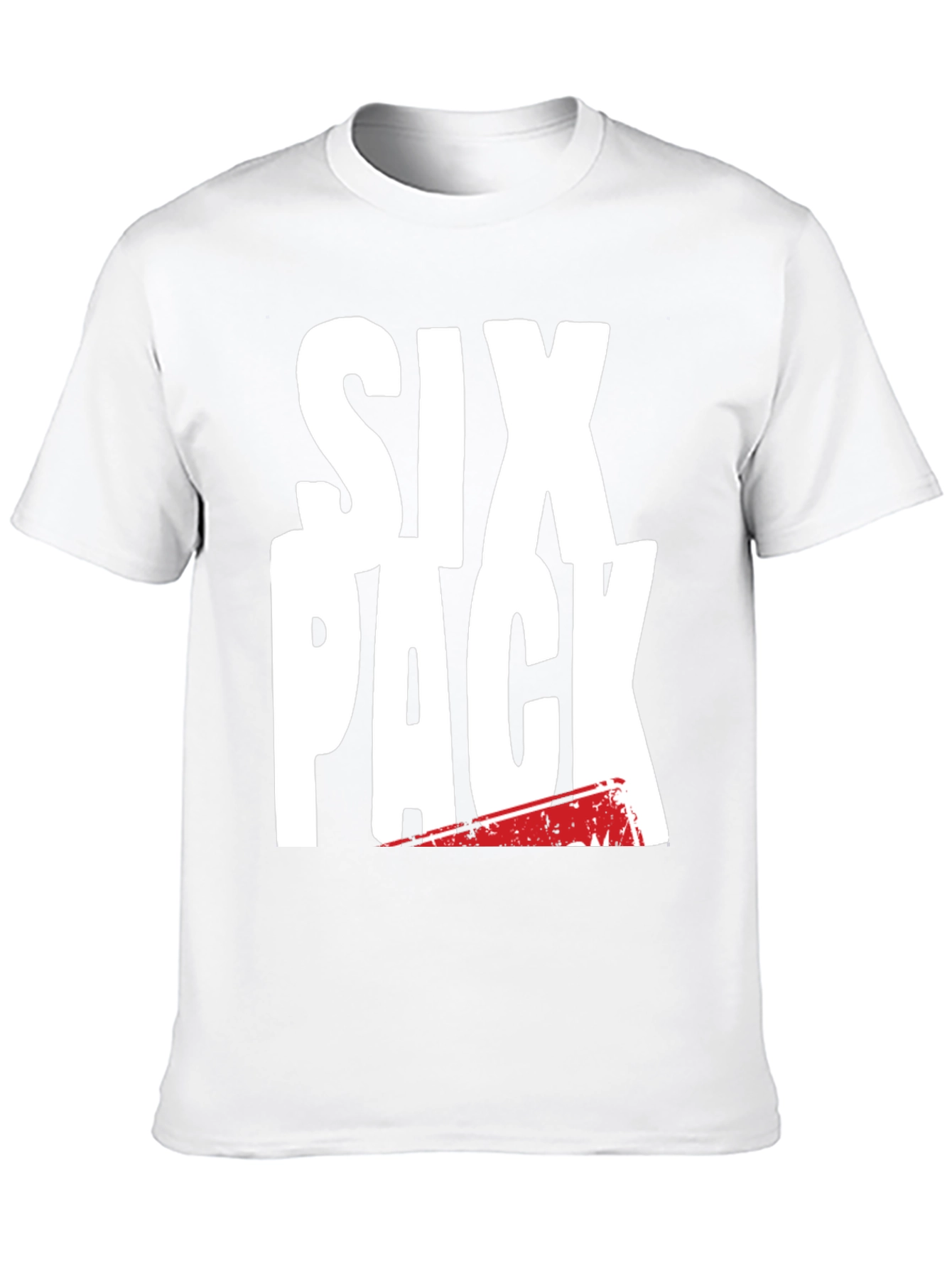 Black Six Pack Graphic Tee - Black Cotton T-Shirt view 10