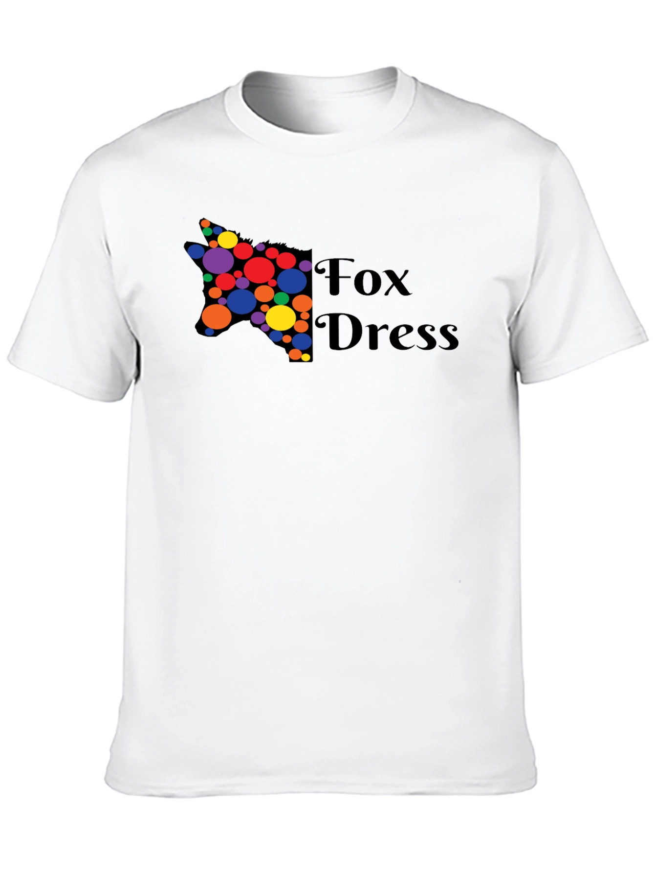 Black Fox Dress Graphic Tee - Men's Black T-Shirt view 10