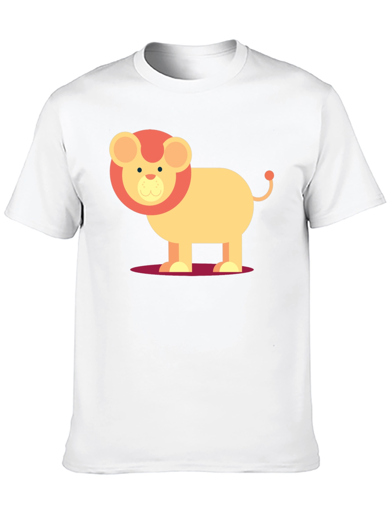 Black Lion Graphic T-Shirt - Black Casual Tee view 10