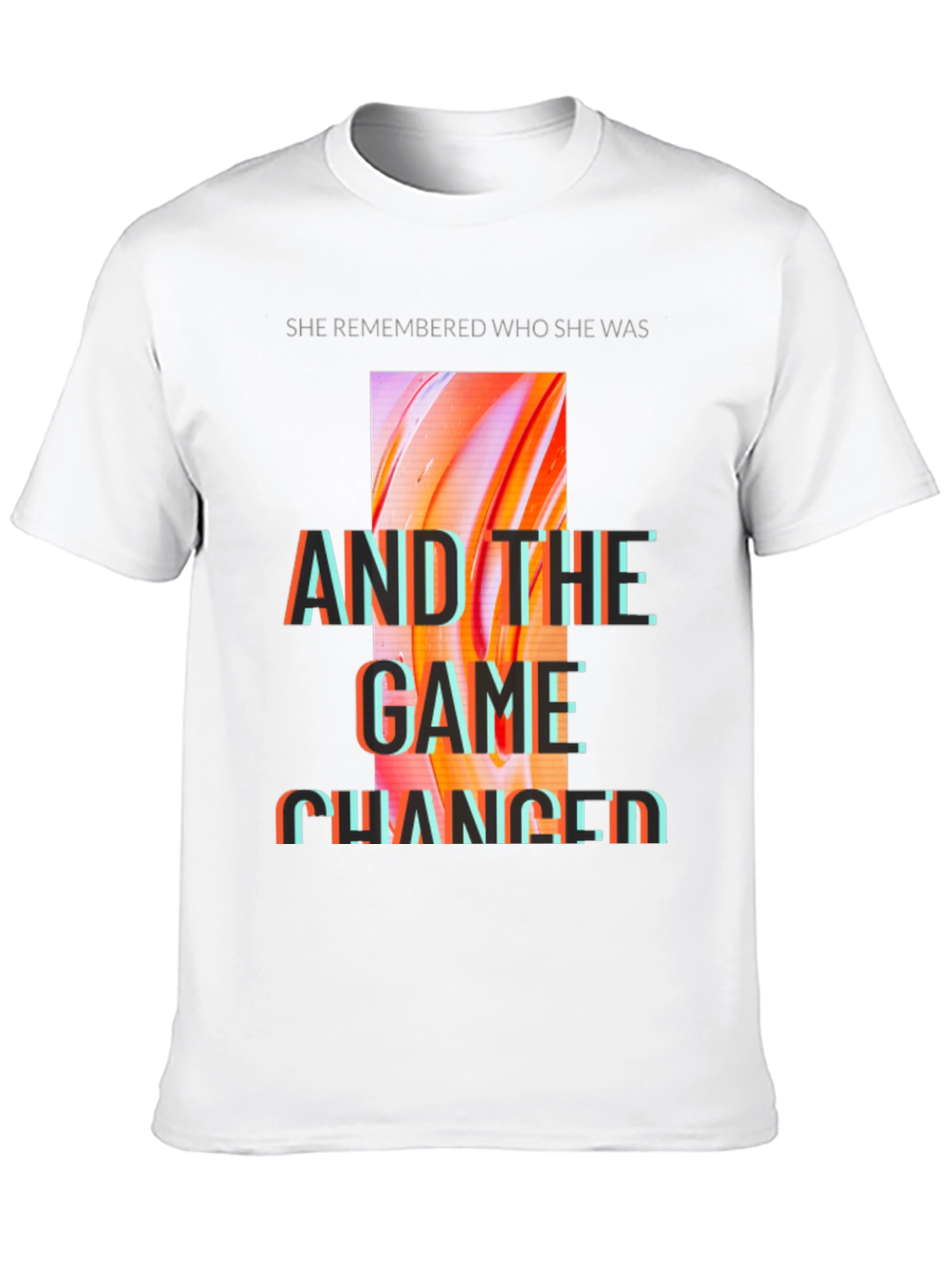 Black She Remembered T-Shirt - Motivational Graphic Tee view 10