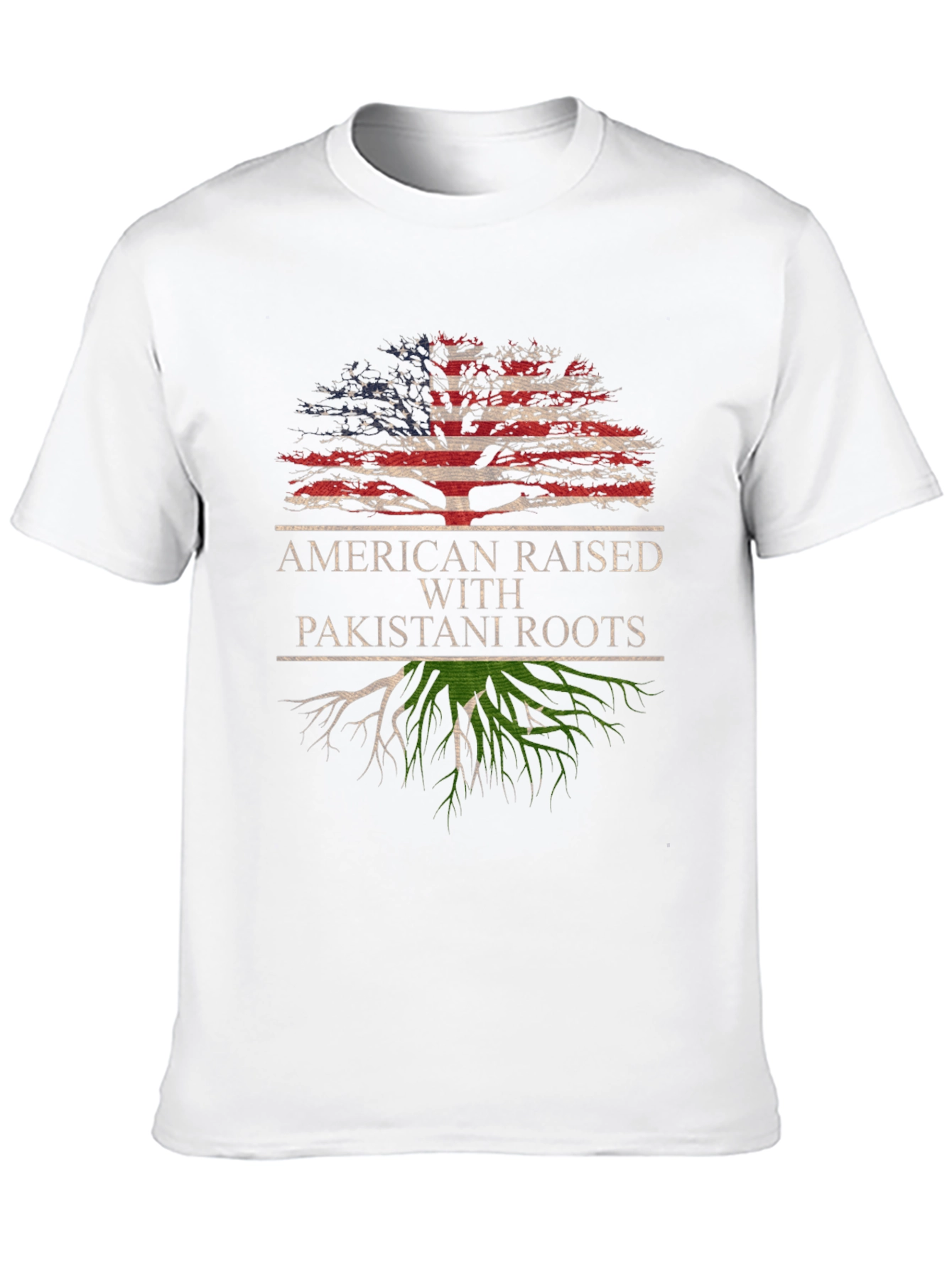 American Raised with Pakistani Roots T-Shirt - 10