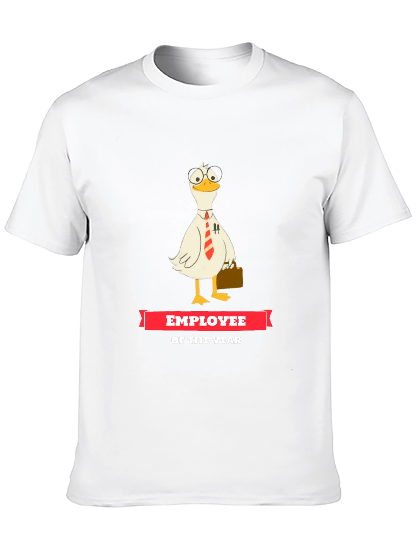 Black Employee of the Year Duck Graphic Tee view 10