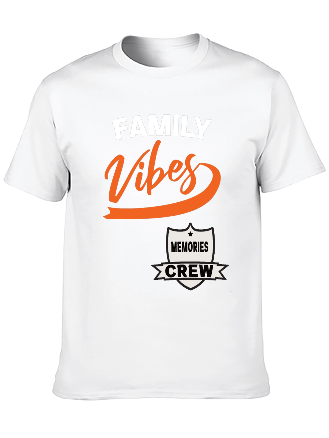 Black Family Vibes Memories Crew T-Shirt view 10