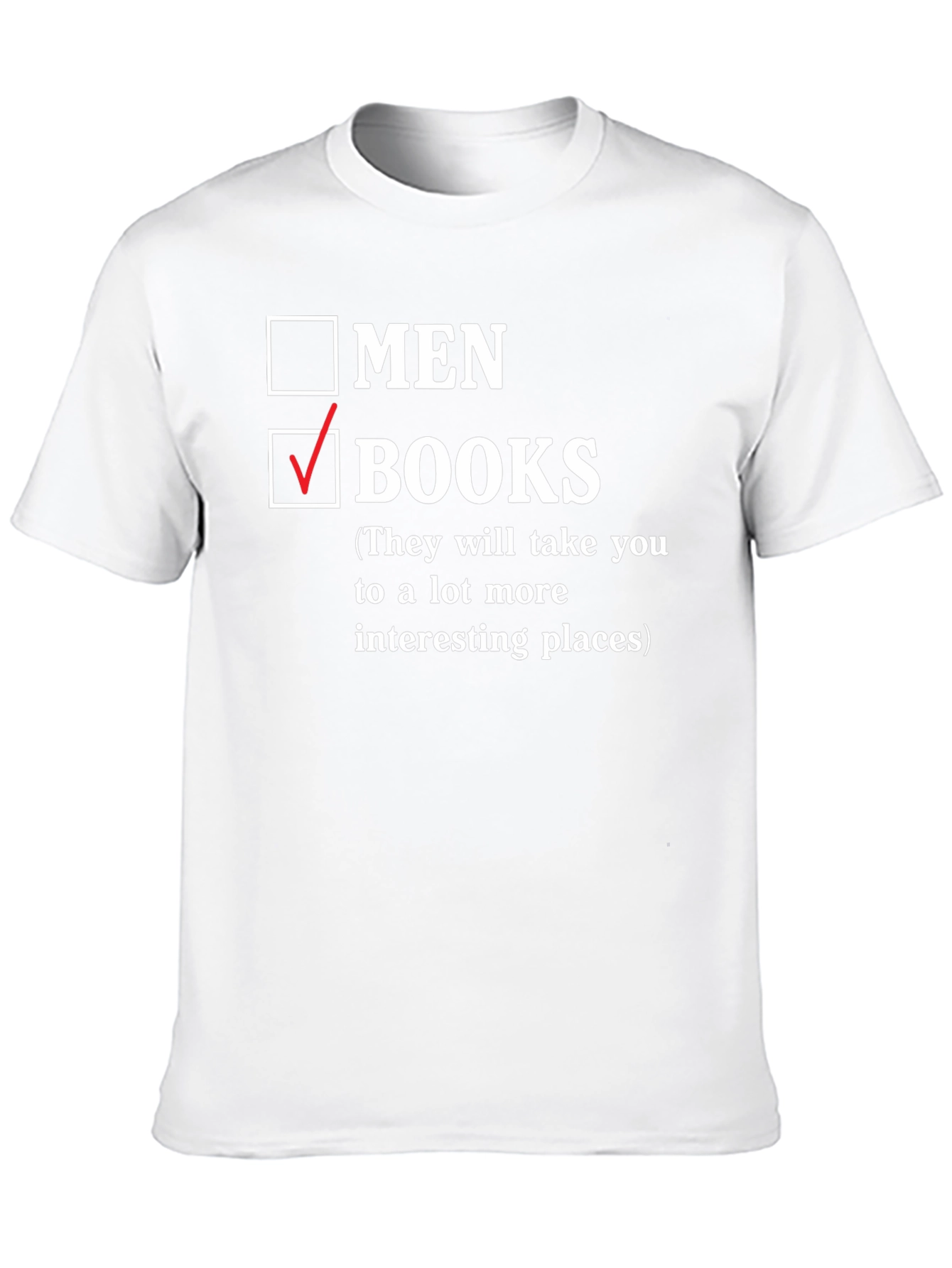 Black Books Over Men Graphic Tee view 10