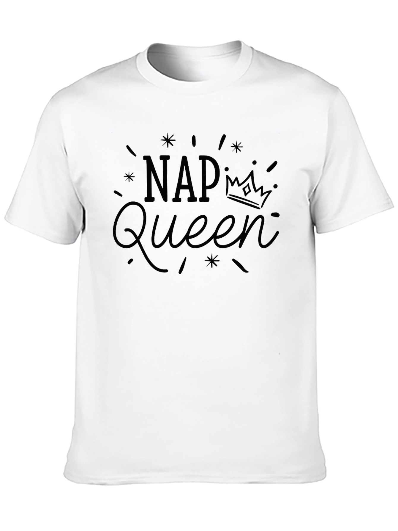 Black Nap Queen Graphic Tee - Relax in Style! view 10