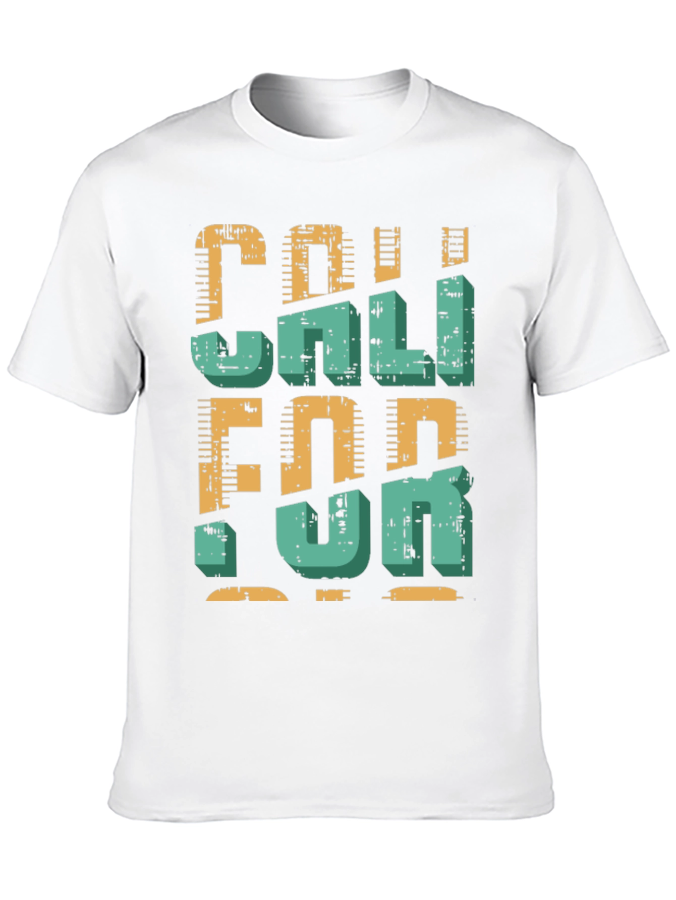 Black California Retro Graphic T-Shirt view 10