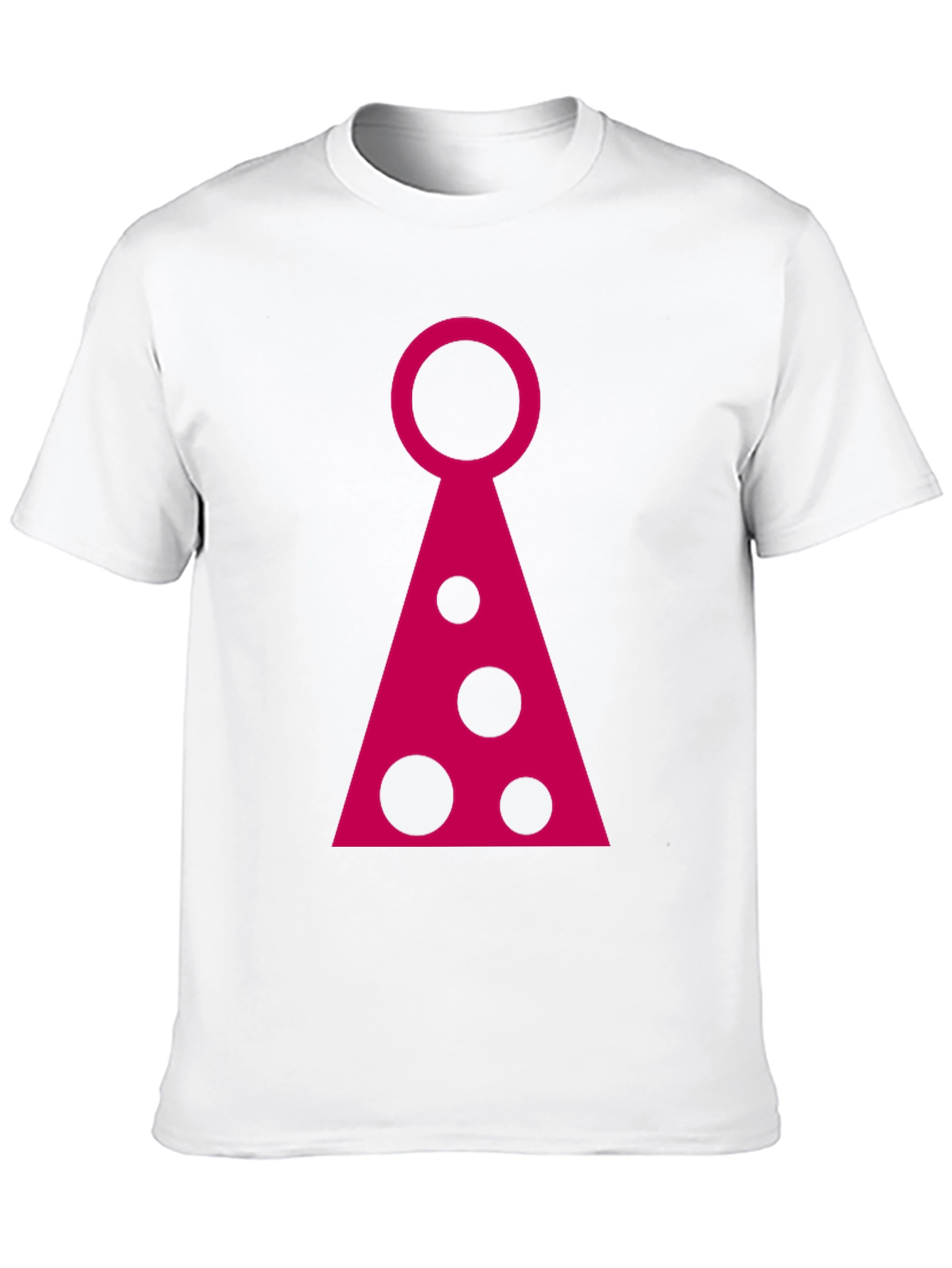 Black Unique Graphic Tee - Modern Geometric Design view 10