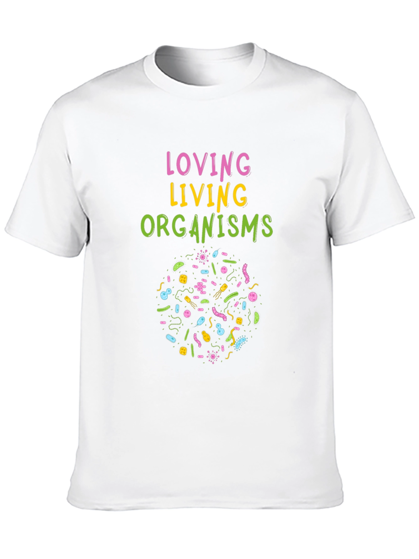 Black Loving Living Organisms Graphic Tee view 10