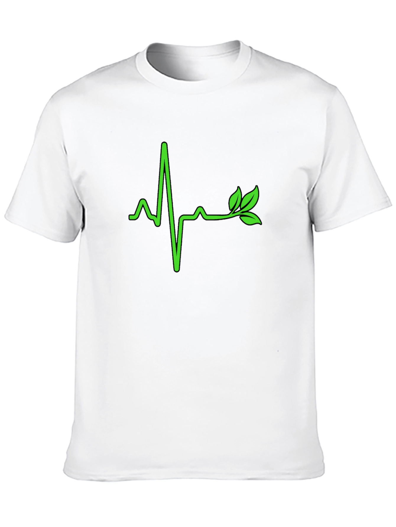 Black Nature's Vital Signs Black T-Shirt view 10