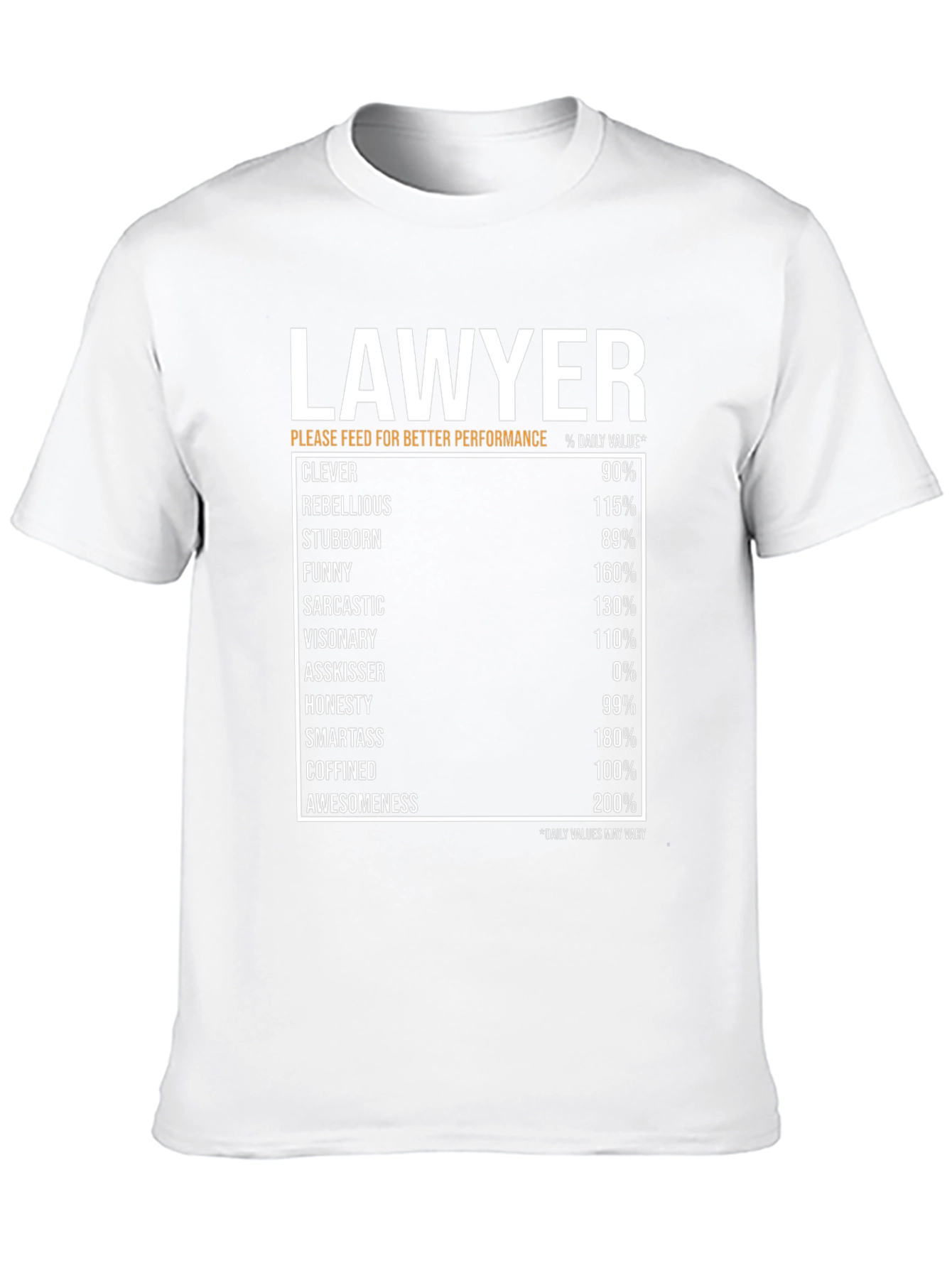 Black Lawyer Daily Value T-Shirt - Clever, Rebellious, Funny view 10