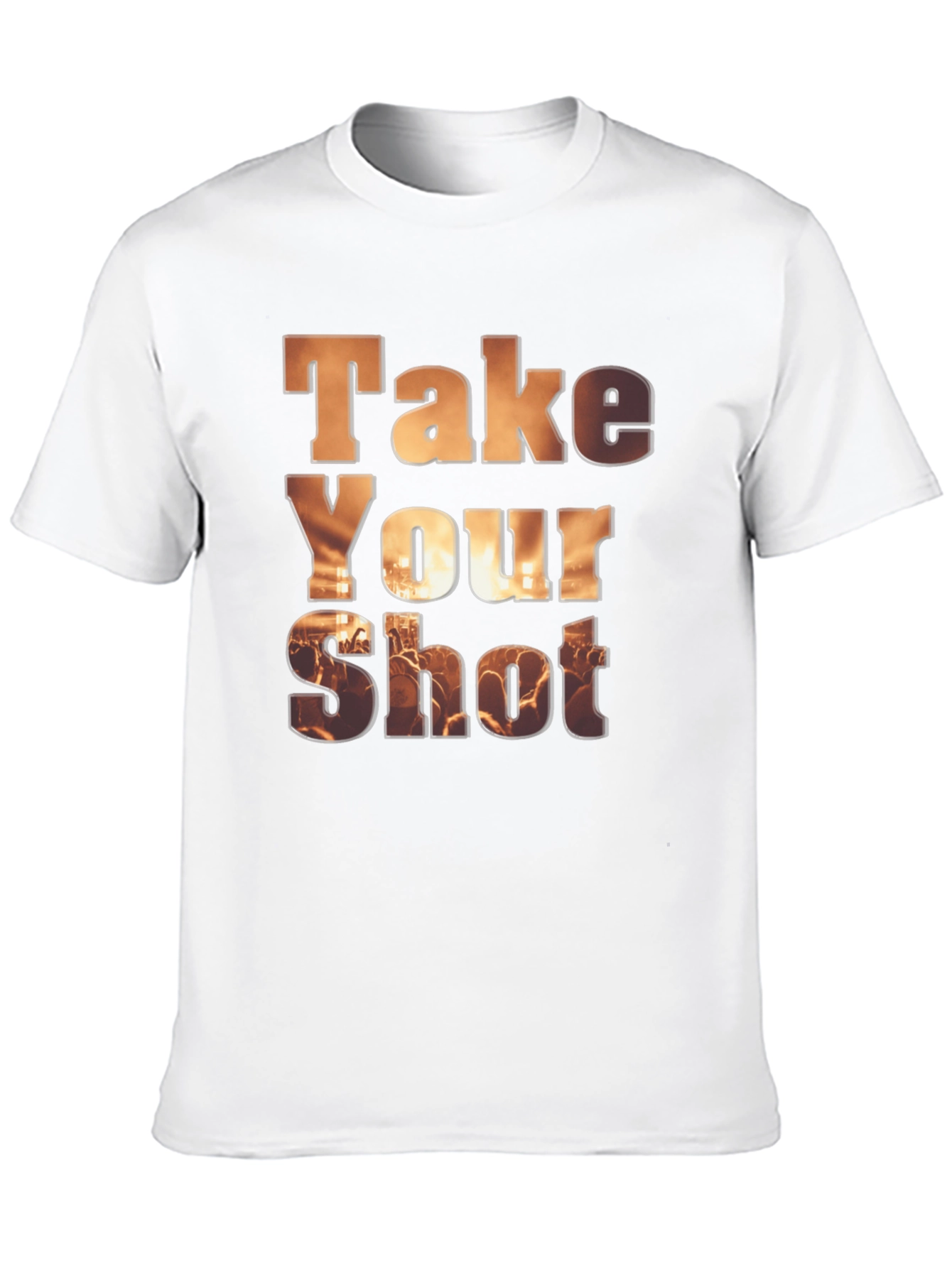 Black Take Your Shot Graphic T-Shirt view 10