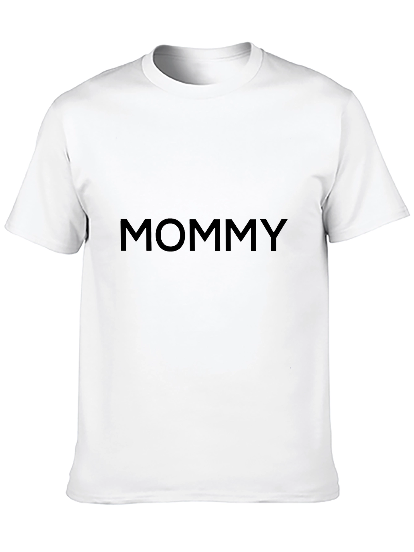 Black Trendy 'Mommy' Black Graphic Tee view 10
