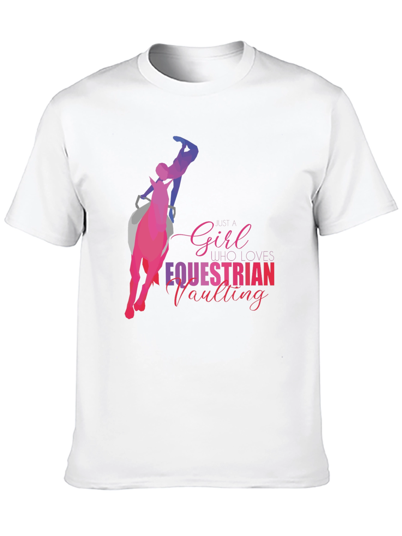 Equestrian Vaulting Graphic T-Shirt - 10