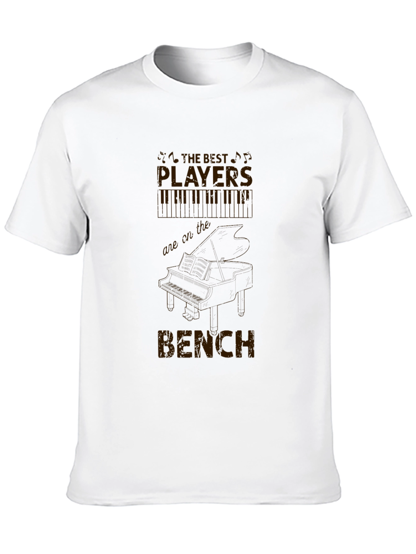 Black The Best Players are on the Bench T-Shirt view 10